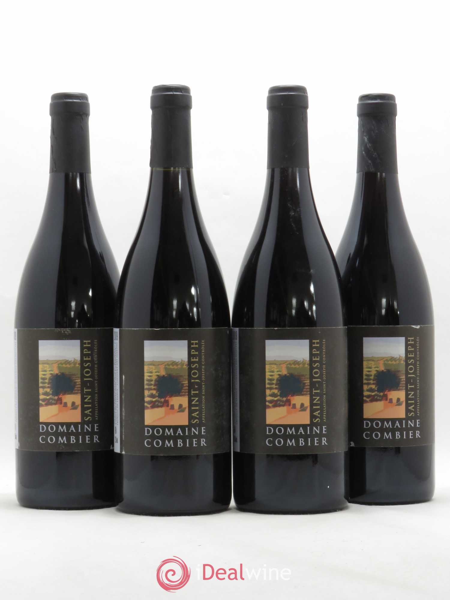 Saint-Joseph Combier 2009 - Lot de 4 bouteilles - 0