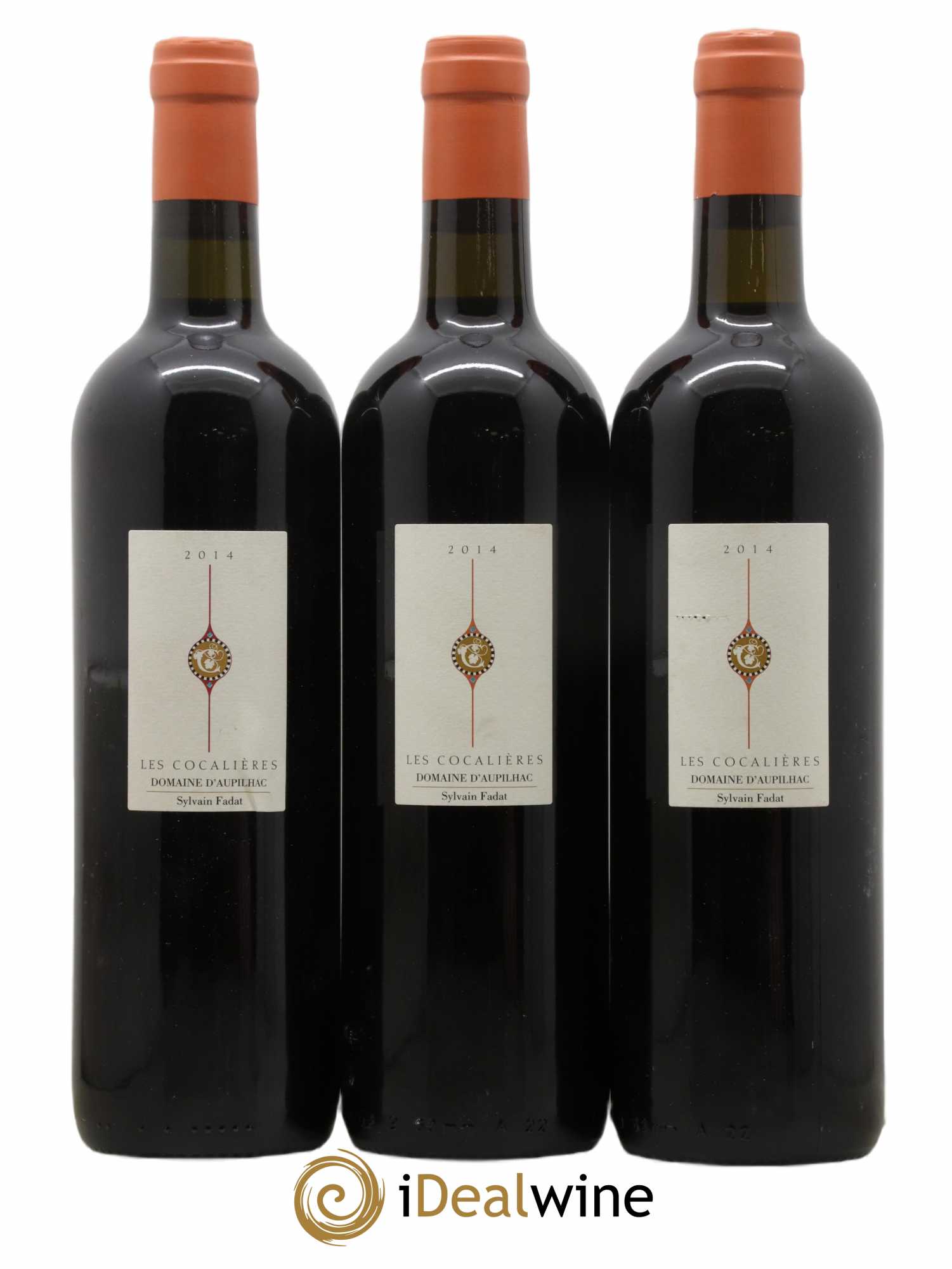 Coteaux du Languedoc Aupilhac (Domaine d') Les Cocalières 2014 - Lot de 3 bouteilles - 0