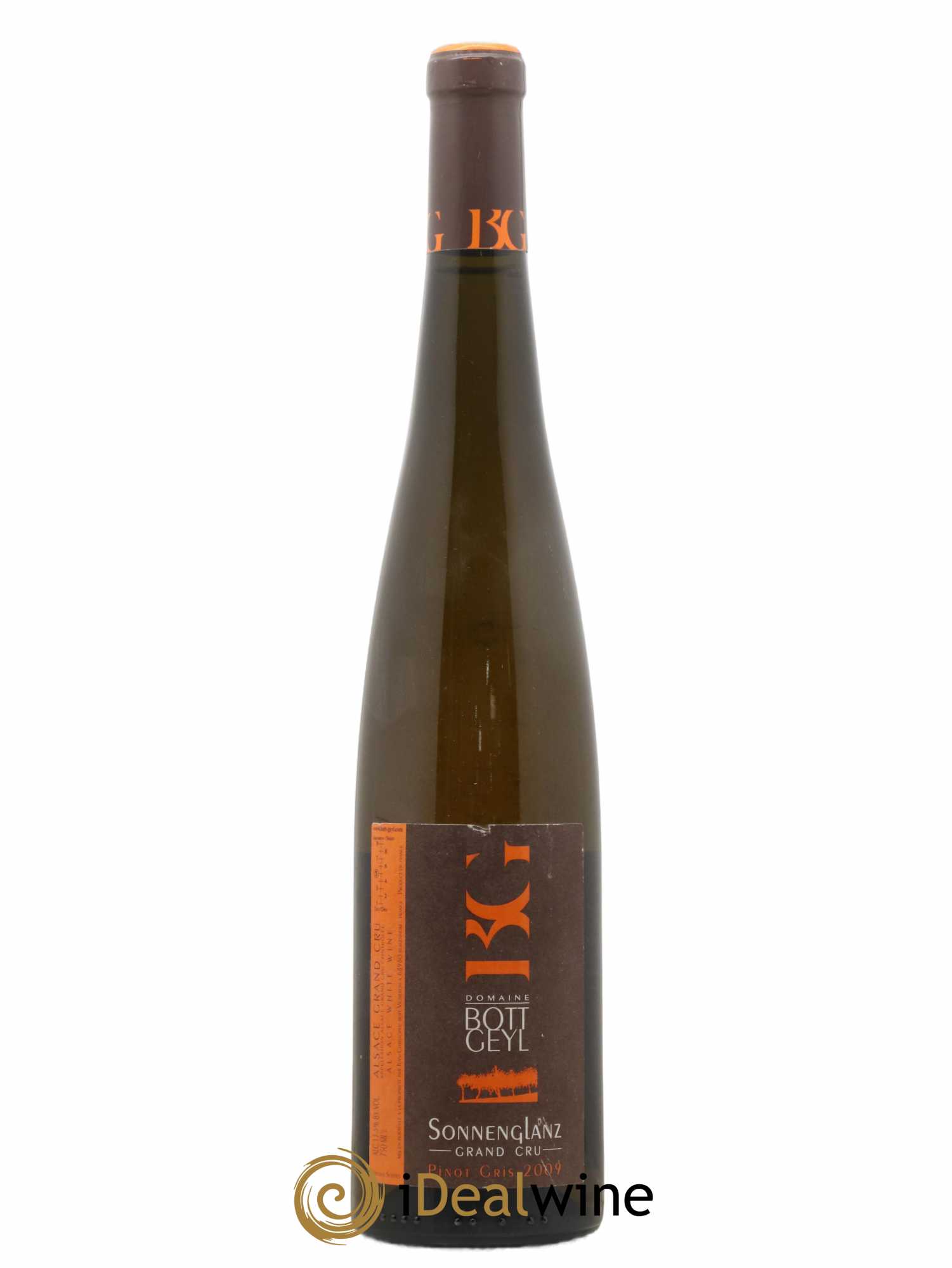 Alsace Pinot Gris Grand Cru Sonnenglanz Bott-Geyl (Domaine) 2009 - Lot of 1 bottle - 0