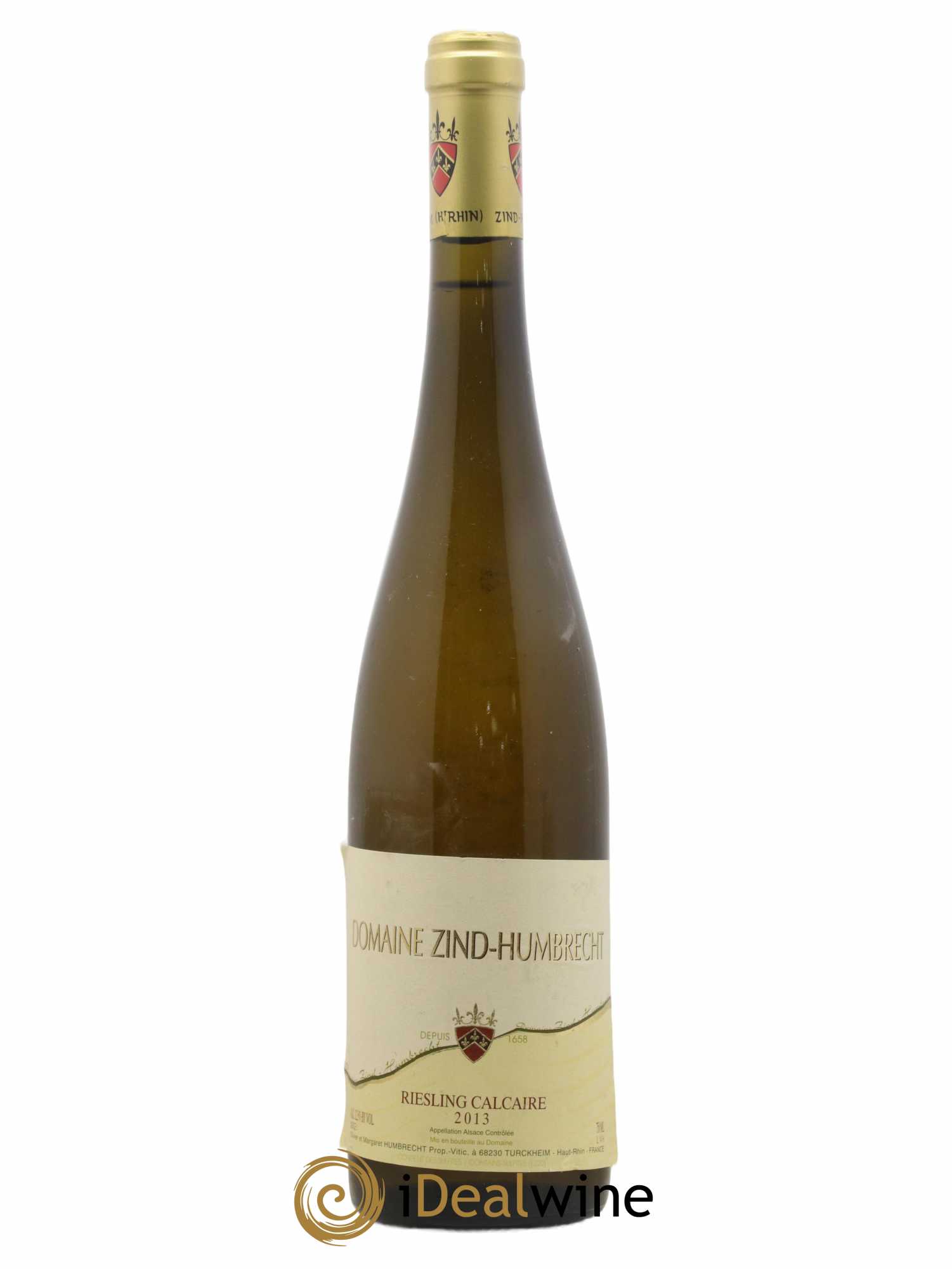 Alsace Riesling Roche Calcaire Zind-Humbrecht (Domaine) 2013 - Lot of 1 bottle - 0