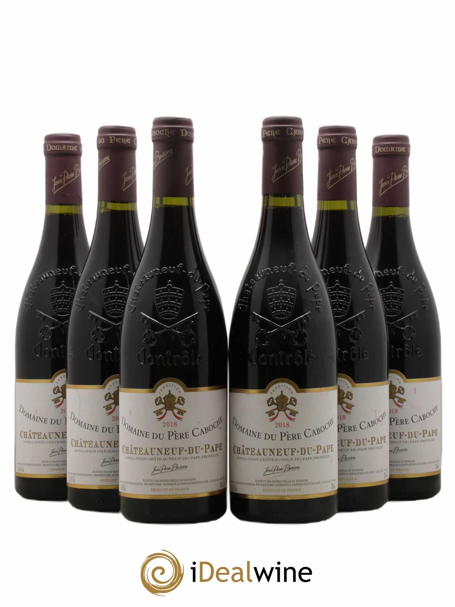Châteauneuf-du-Pape 2018 - Posten von 6 Flaschen - 0