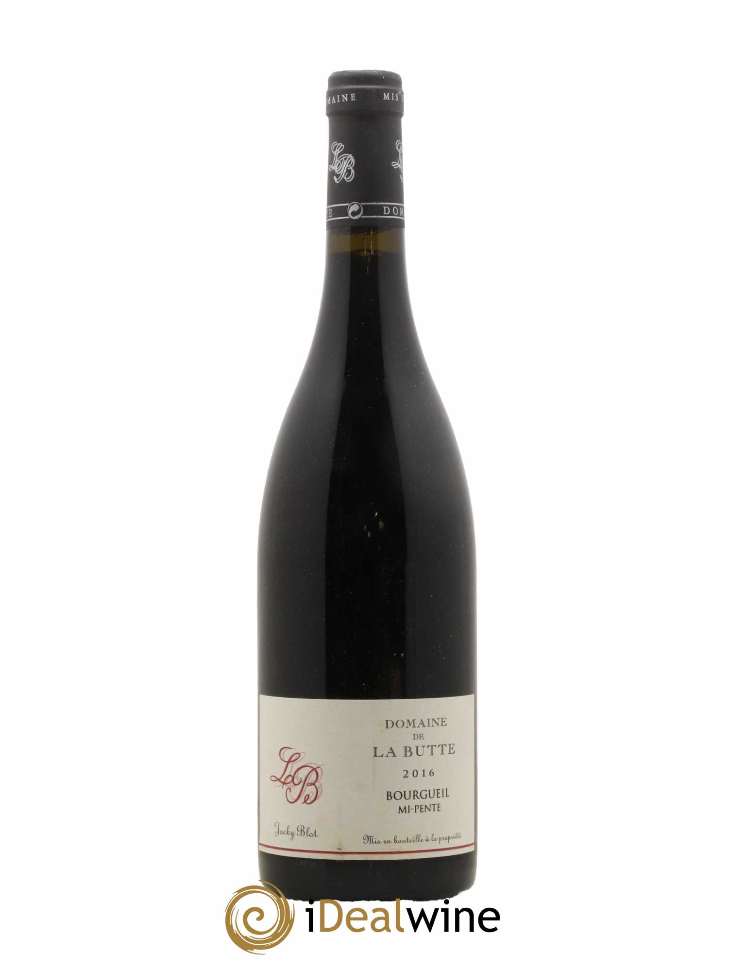 Bourgueil Mi-Pente Domaine de La Butte - Jacky Blot 2016 - Lot de 1 bouteille - 0