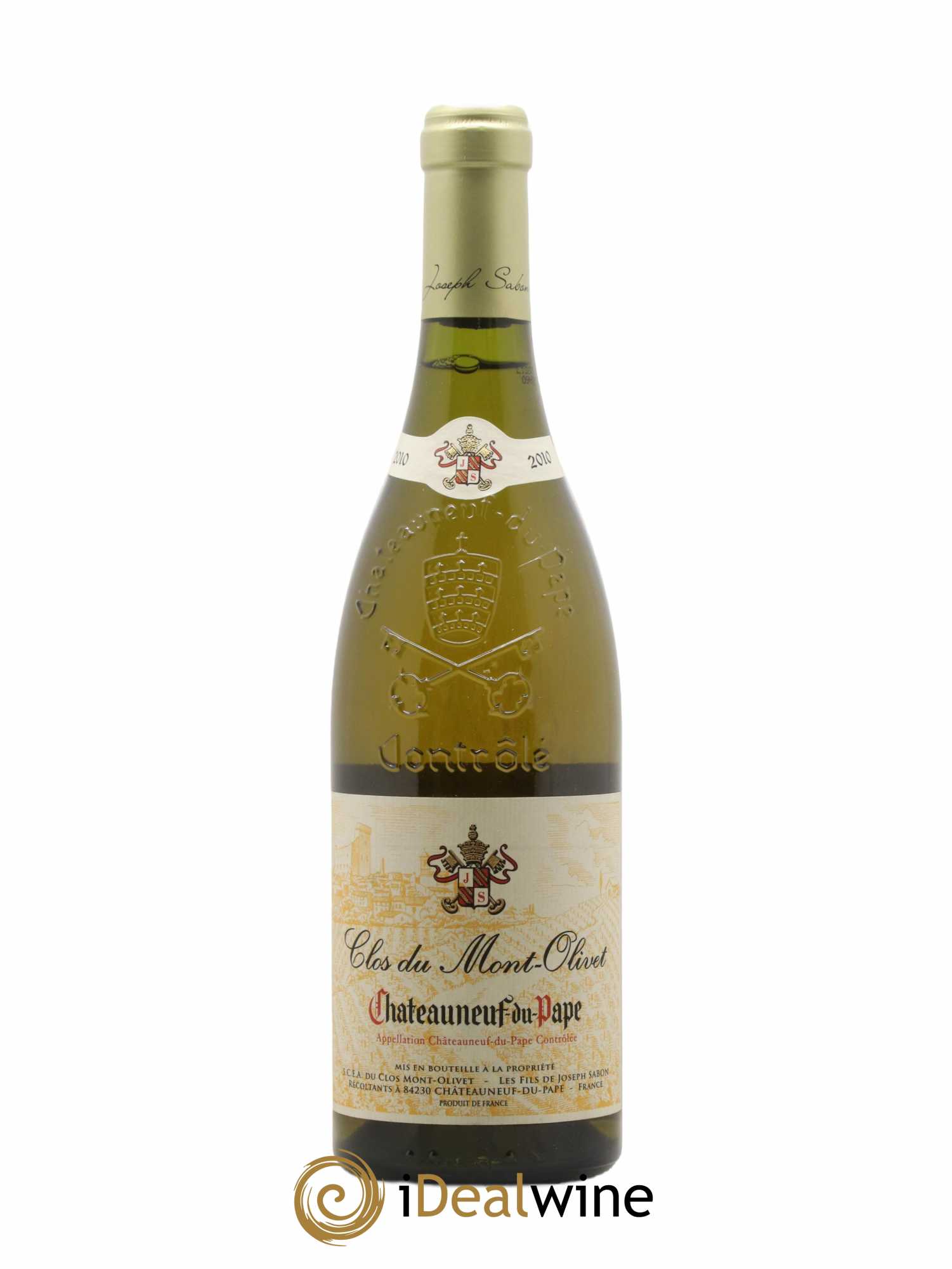 Châteauneuf-du-Pape Clos du Mont-Olivet 2010 - Lot de 1 bouteille - 0