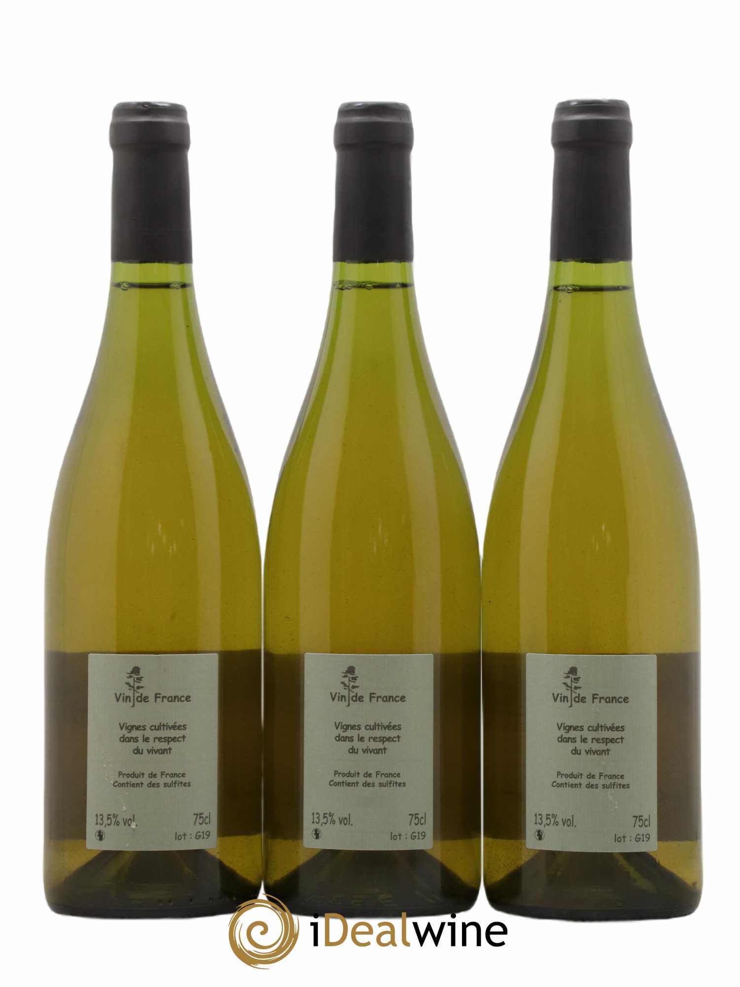 Vin de France Gilbourg Benoit Courault 2019 - Lot de 3 bouteilles - 1