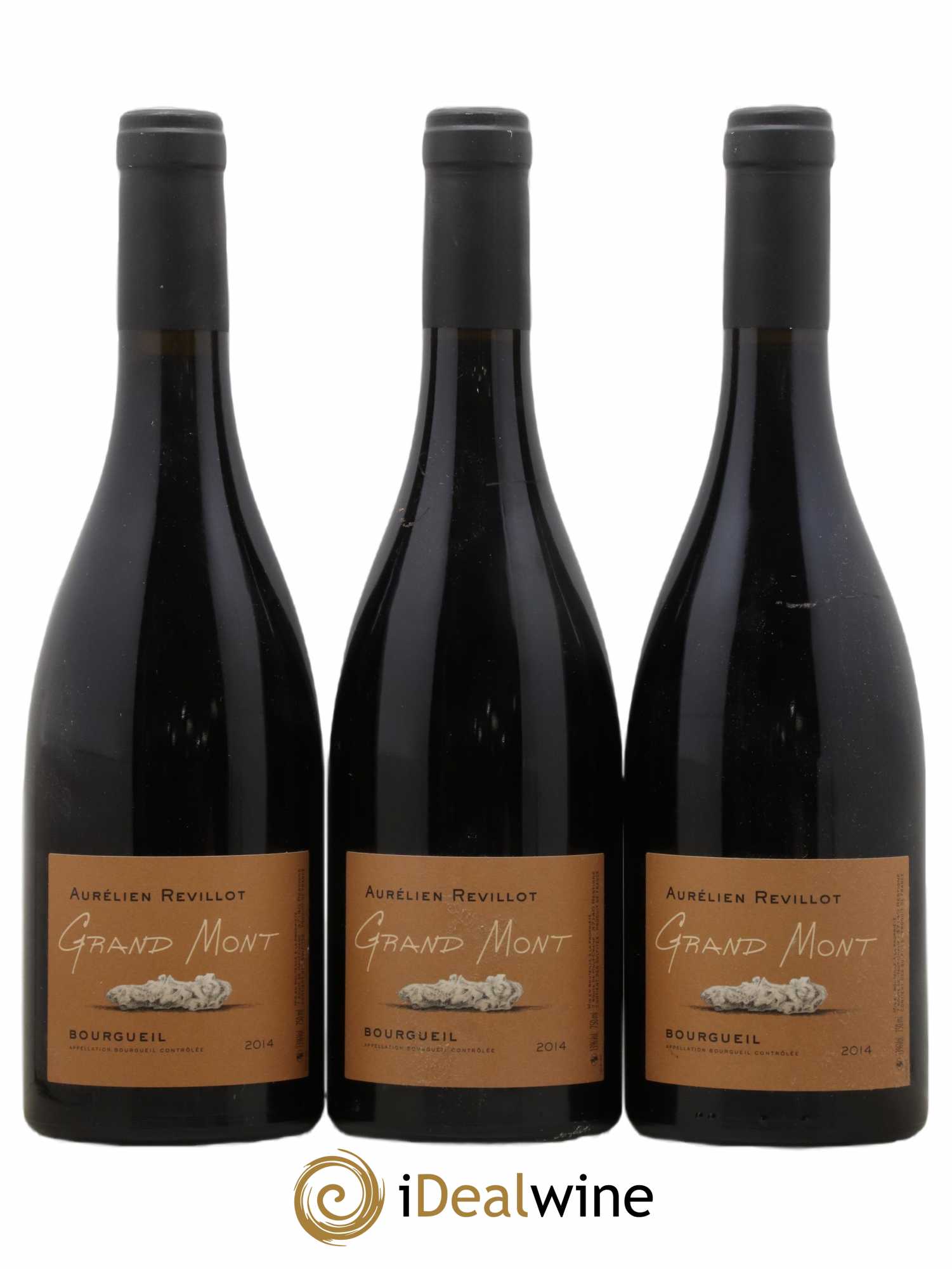 Bourgueil Grand Mont Aurelien Revillot 2014 - Lot de 3 bouteilles - 0