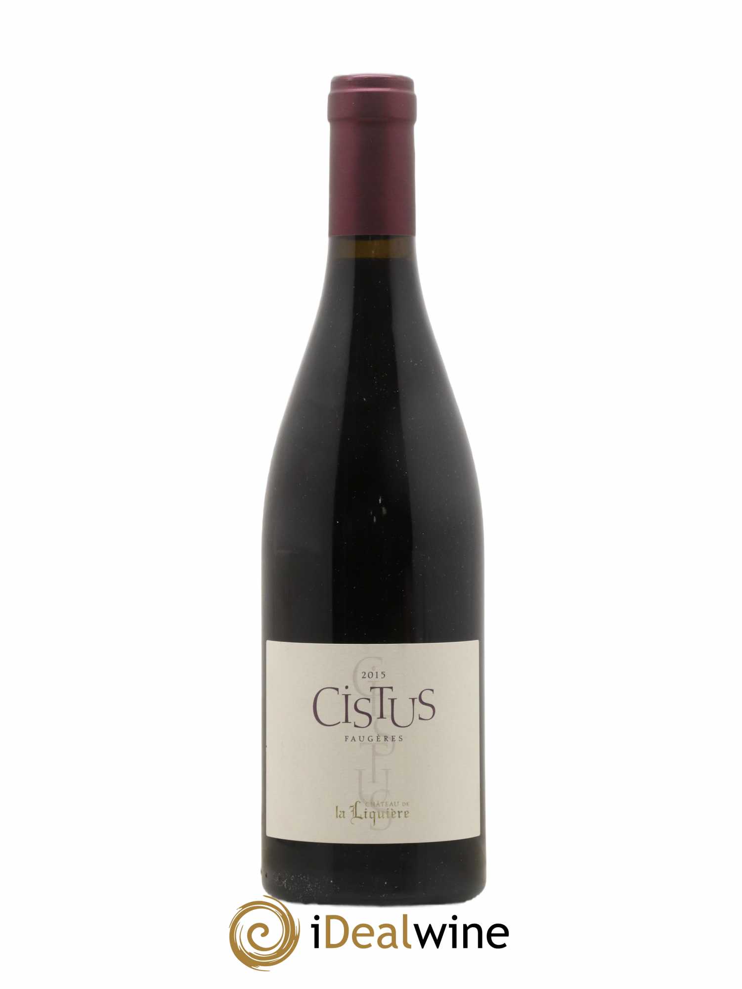Faugères Château de La Liquière Cistus Famille Vidal 2015 - Lot de 1 bouteille - 0