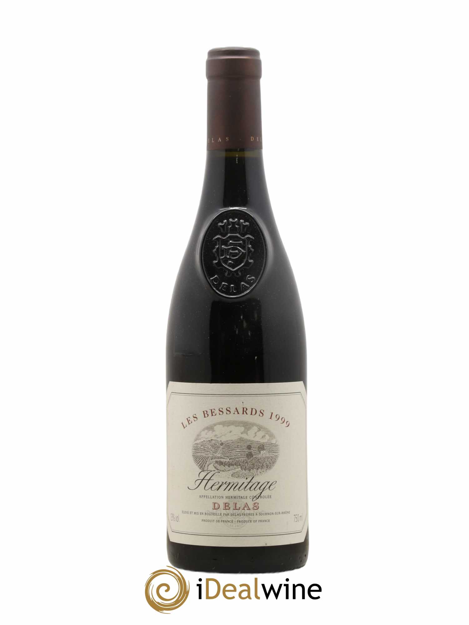 Hermitage Les Bessards Delas Frères 1999 - Lot de 1 bouteille - 0