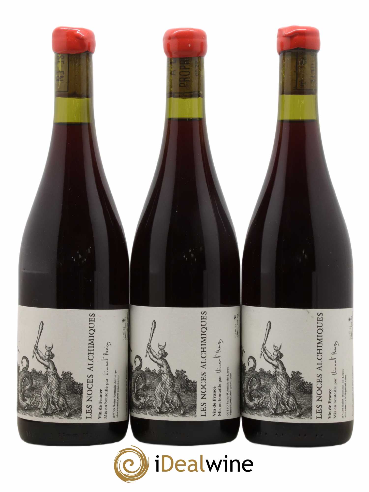 Vin de France Les Noces Alchimiques Vincent Ruiz 2021 - Lot de 6 bouteilles - 1