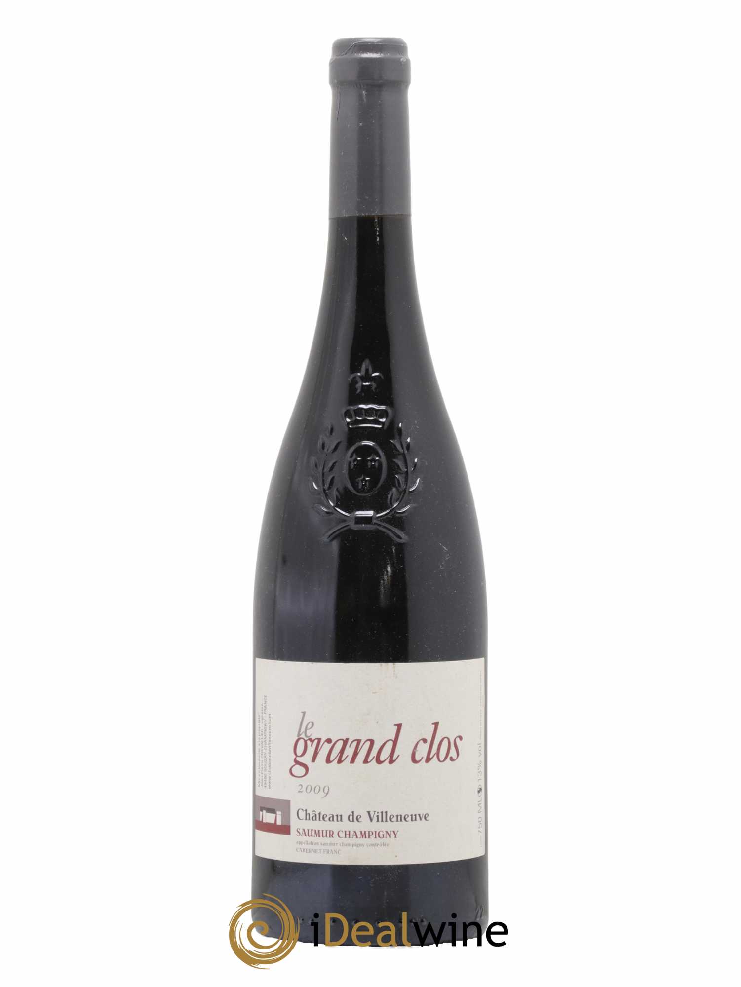 Saumur-Champigny Le Grand Clos Château de Villeneuve 2009 - Lot de 1 bouteille - 0