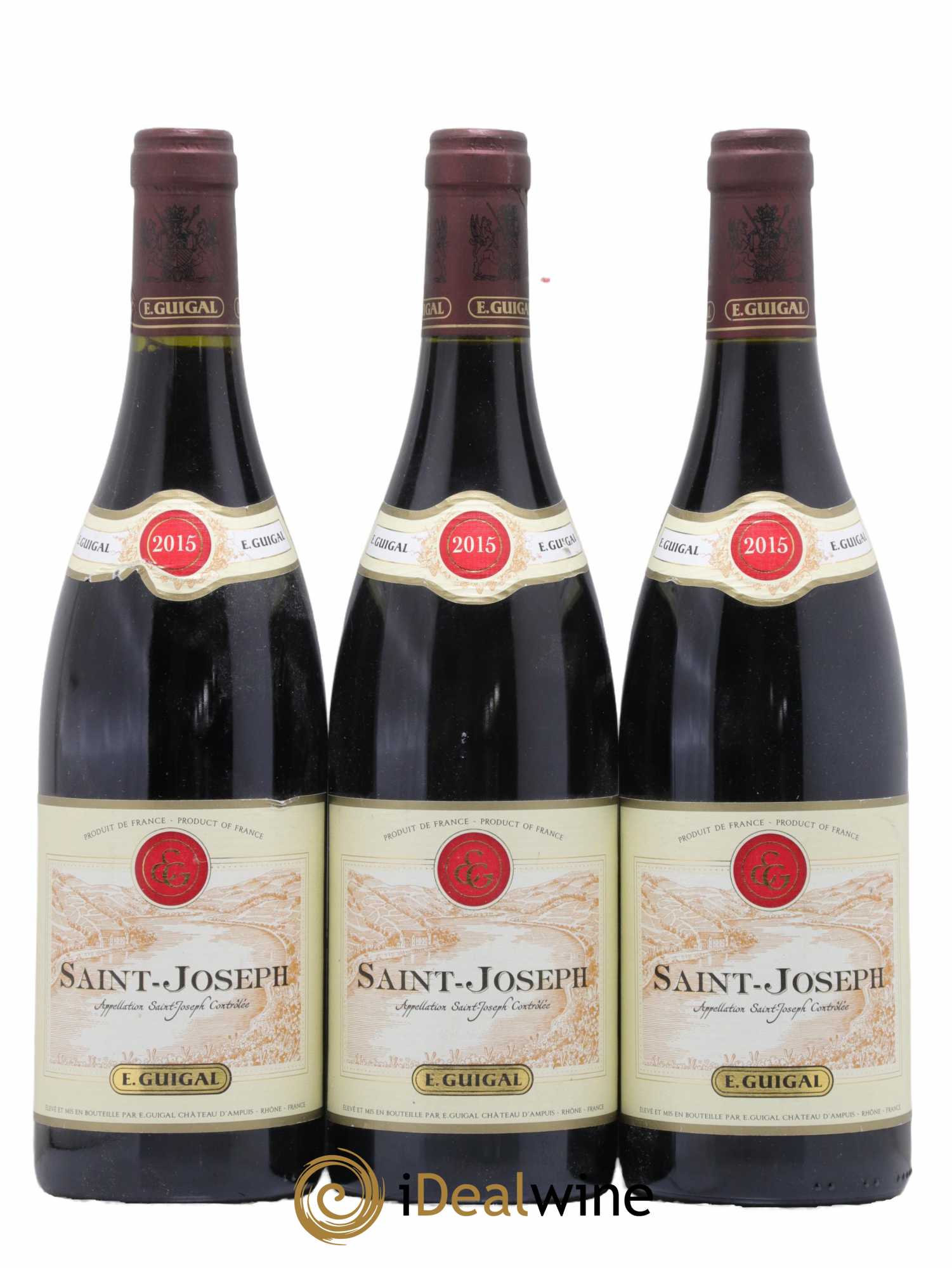 Saint-Joseph Guigal 2015 - Lot de 3 bouteilles - 0