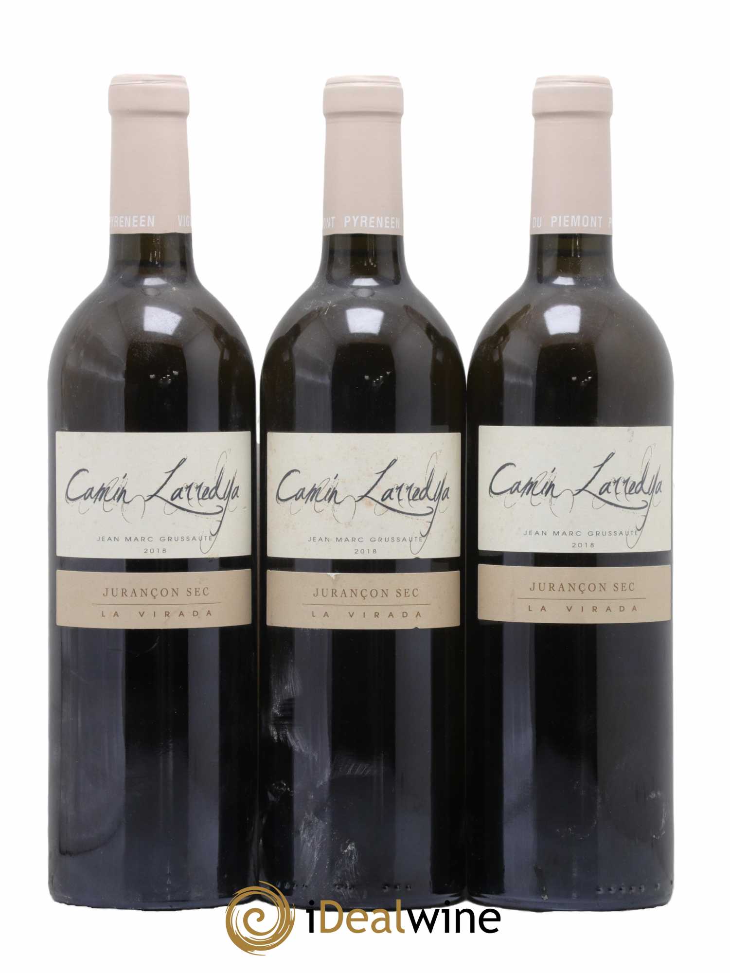 Jurançon Sec La Virada Camin Larredya 2018 - Lot de 3 bouteilles - 0