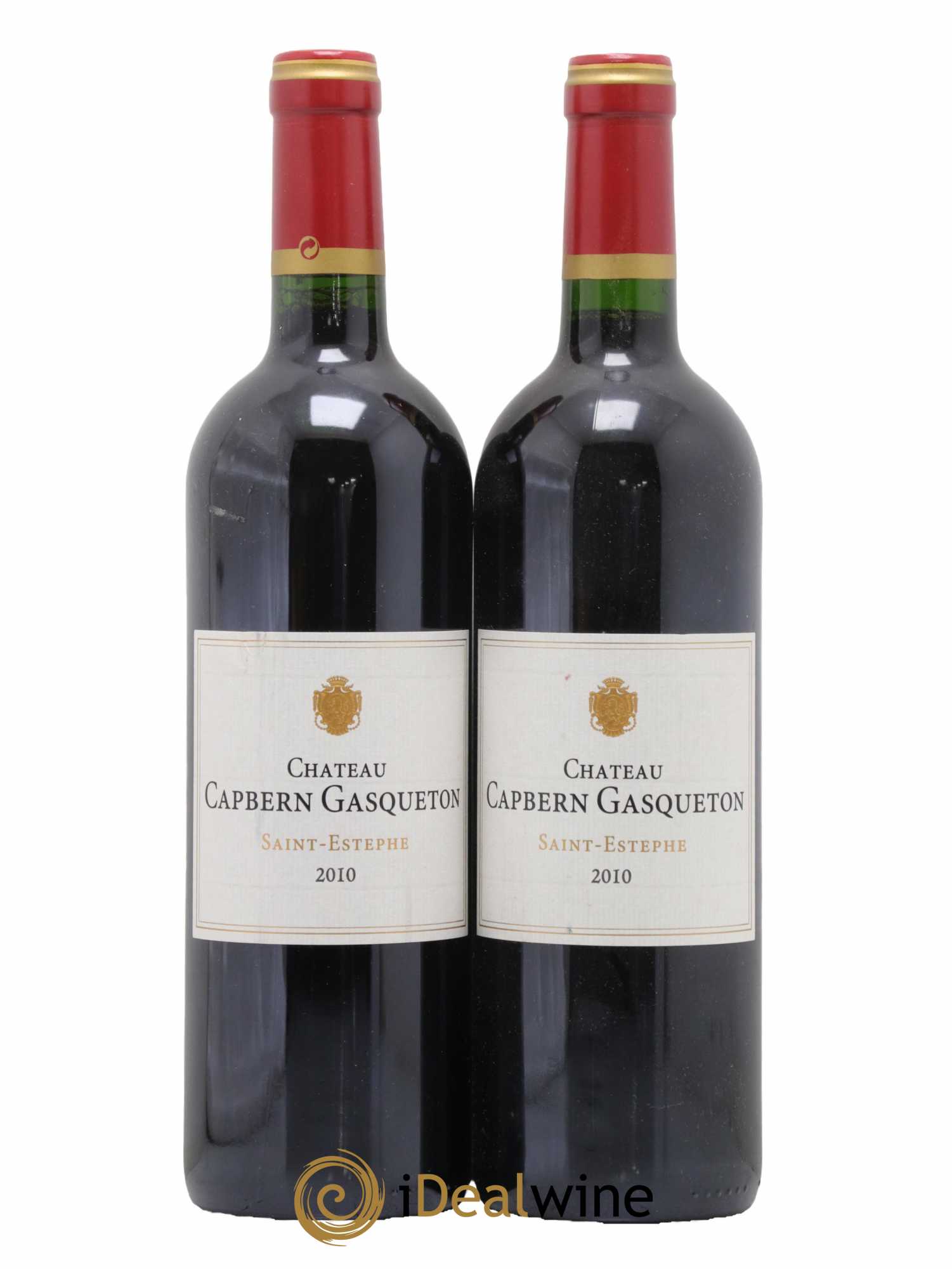 Château Capbern Gasqueton 2010 - Lot de 2 bouteilles - 0