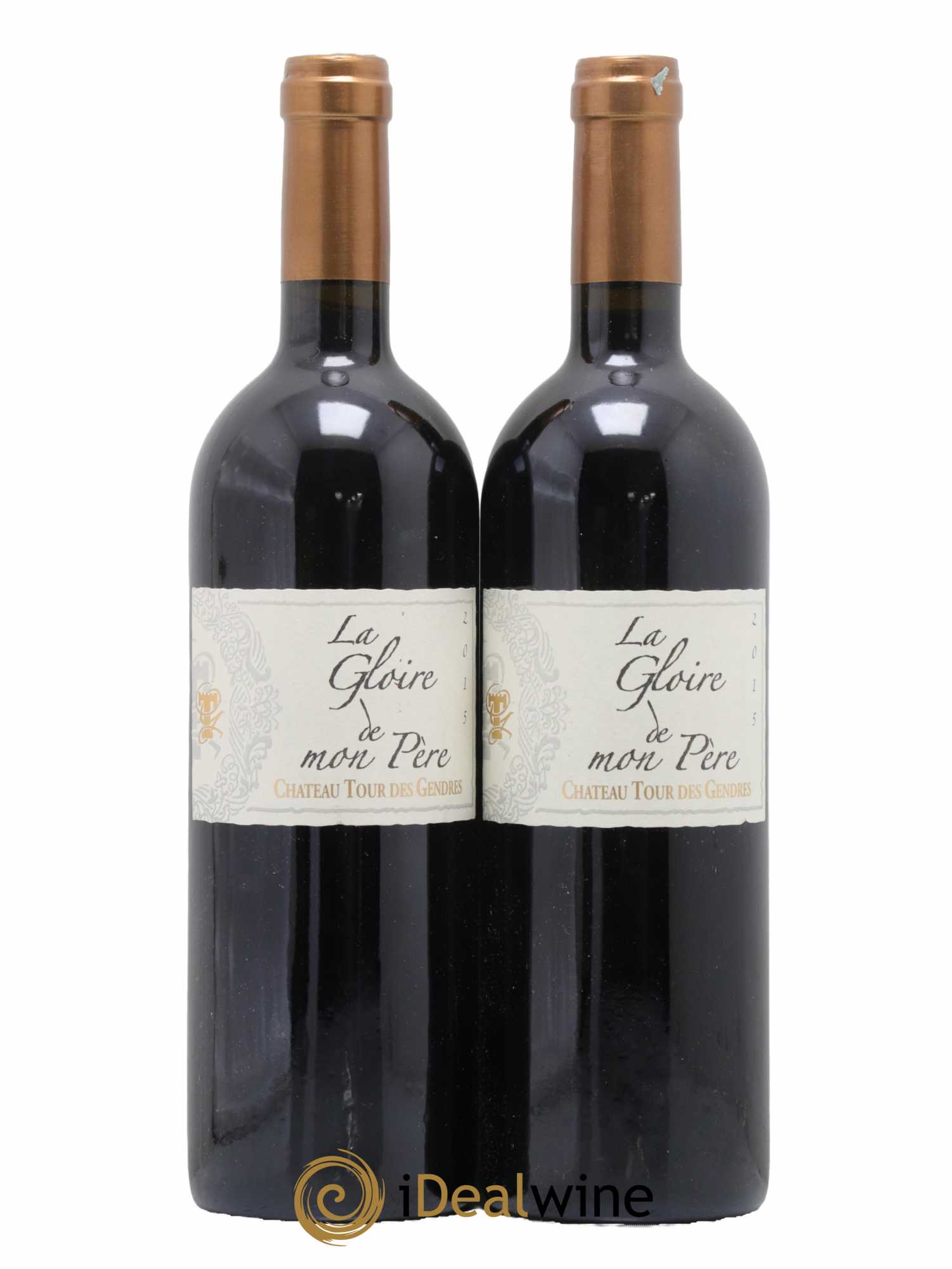 Côtes de Bergerac Château Tour des Gendres La Gloire de mon père Famille de Conti 2015 - Lot de 2 bouteilles - 0