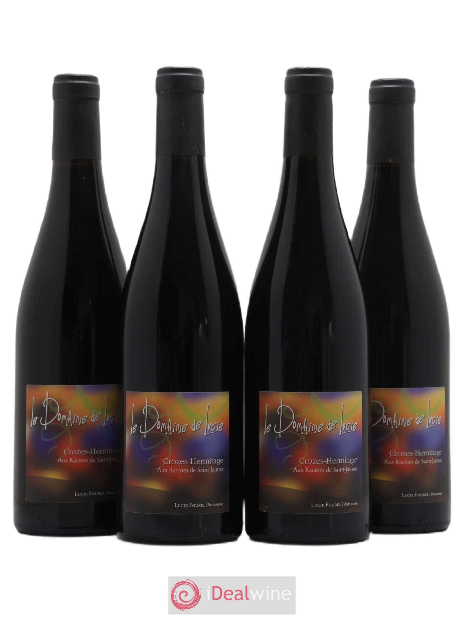 Crozes-Hermitage Saint-Jaimes Les 4 vents (anciennement Domaine de Lucie) 2010 - Lot de 4 bouteilles - 0