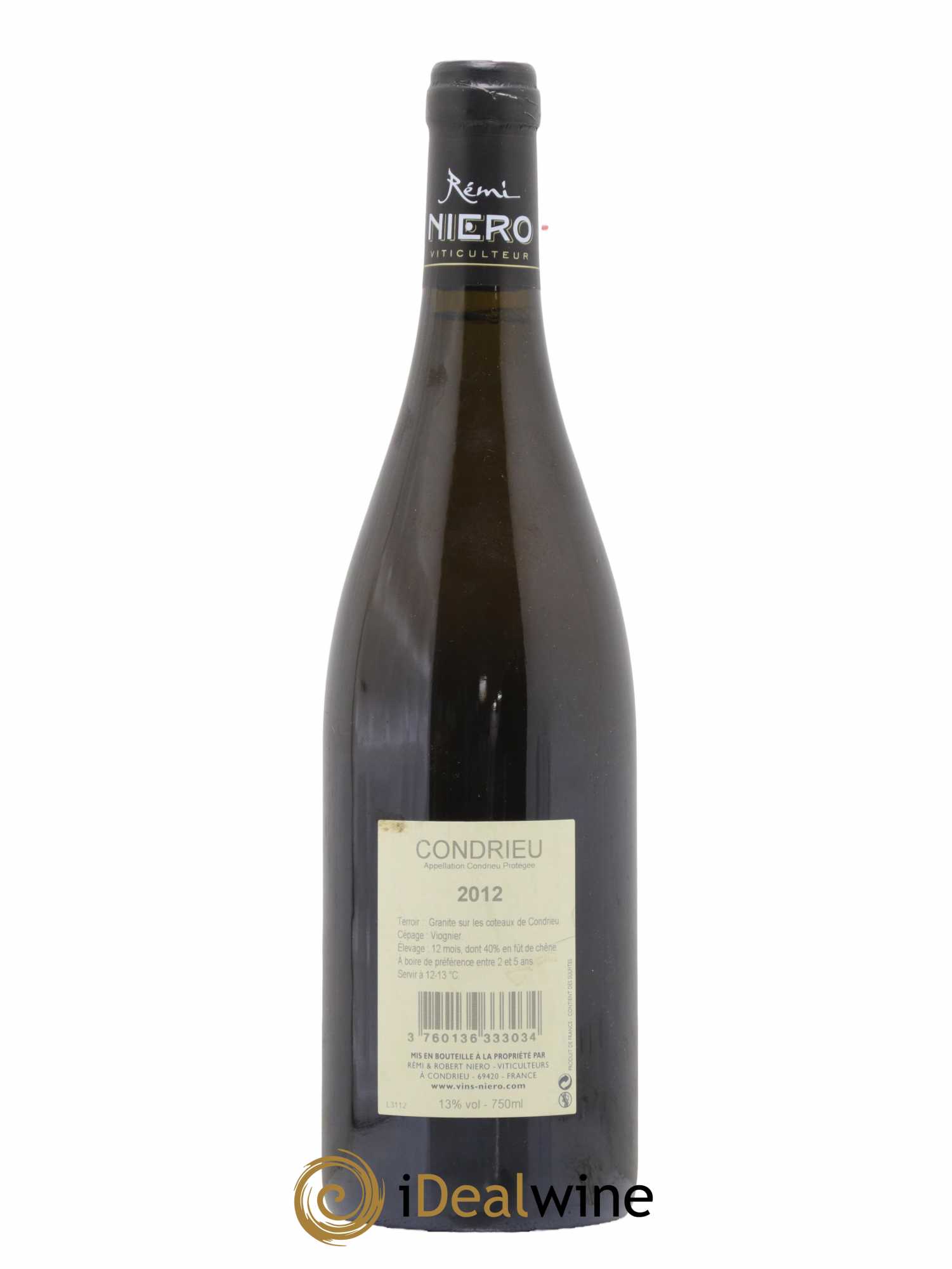 Condrieu Domaine Rémi Niero 2012 - Lot de 1 bouteille - 1