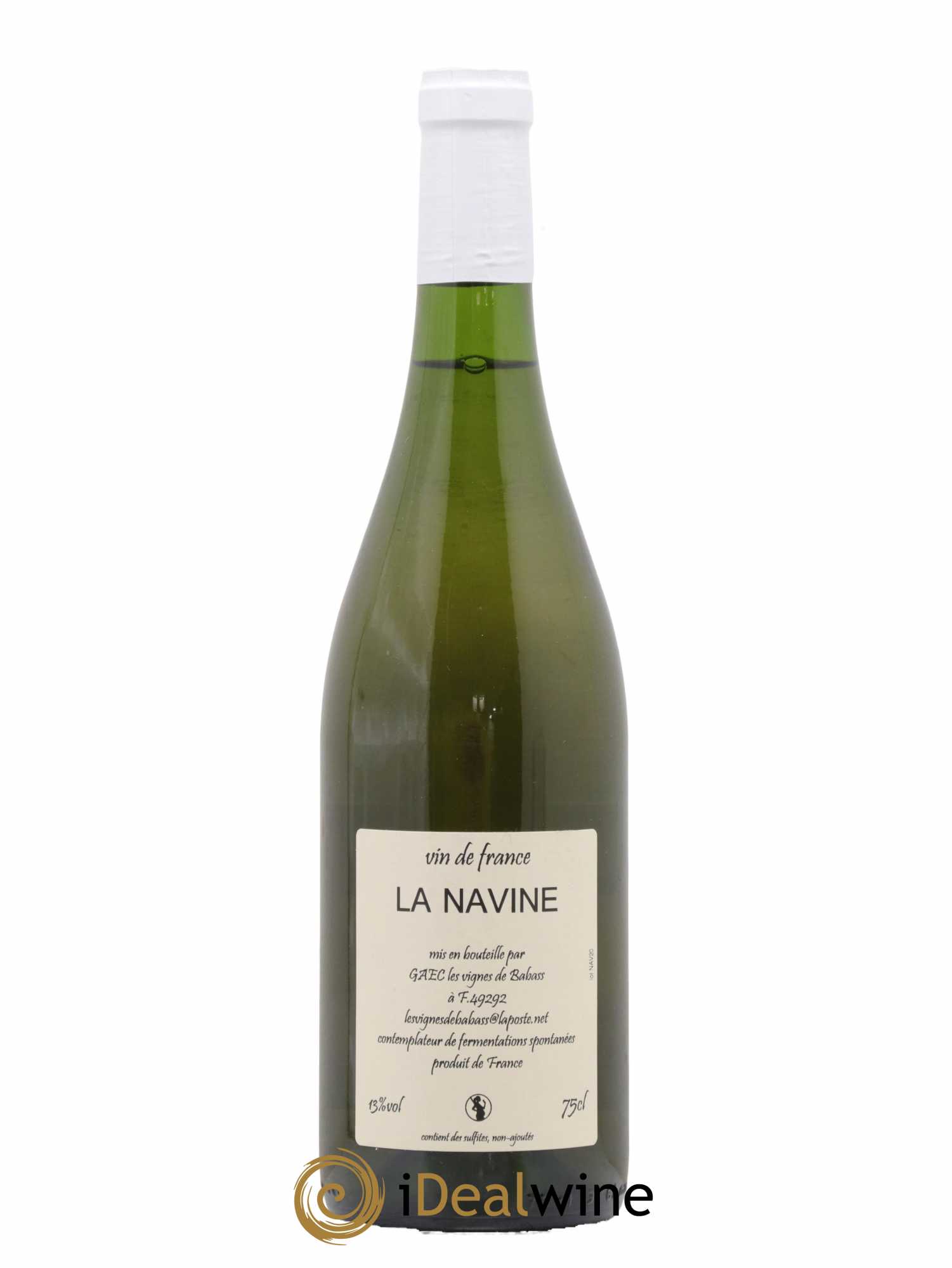 Vin de France La Navine Les Vignes de Babass 2020 - Lot de 1 bouteille - 1