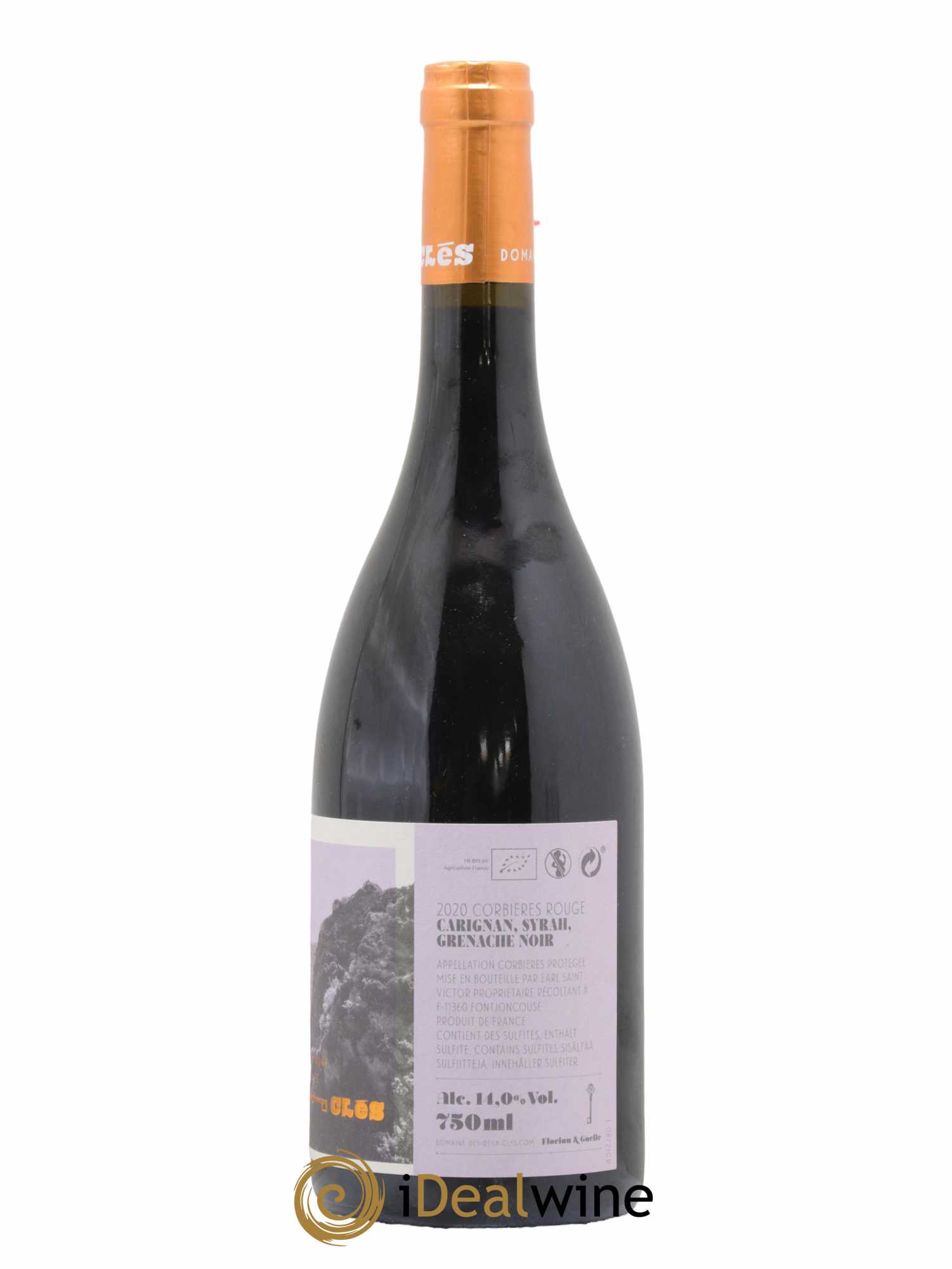 Corbières Domaine des Deux Clés 2020 - Lot de 1 bouteille - 1