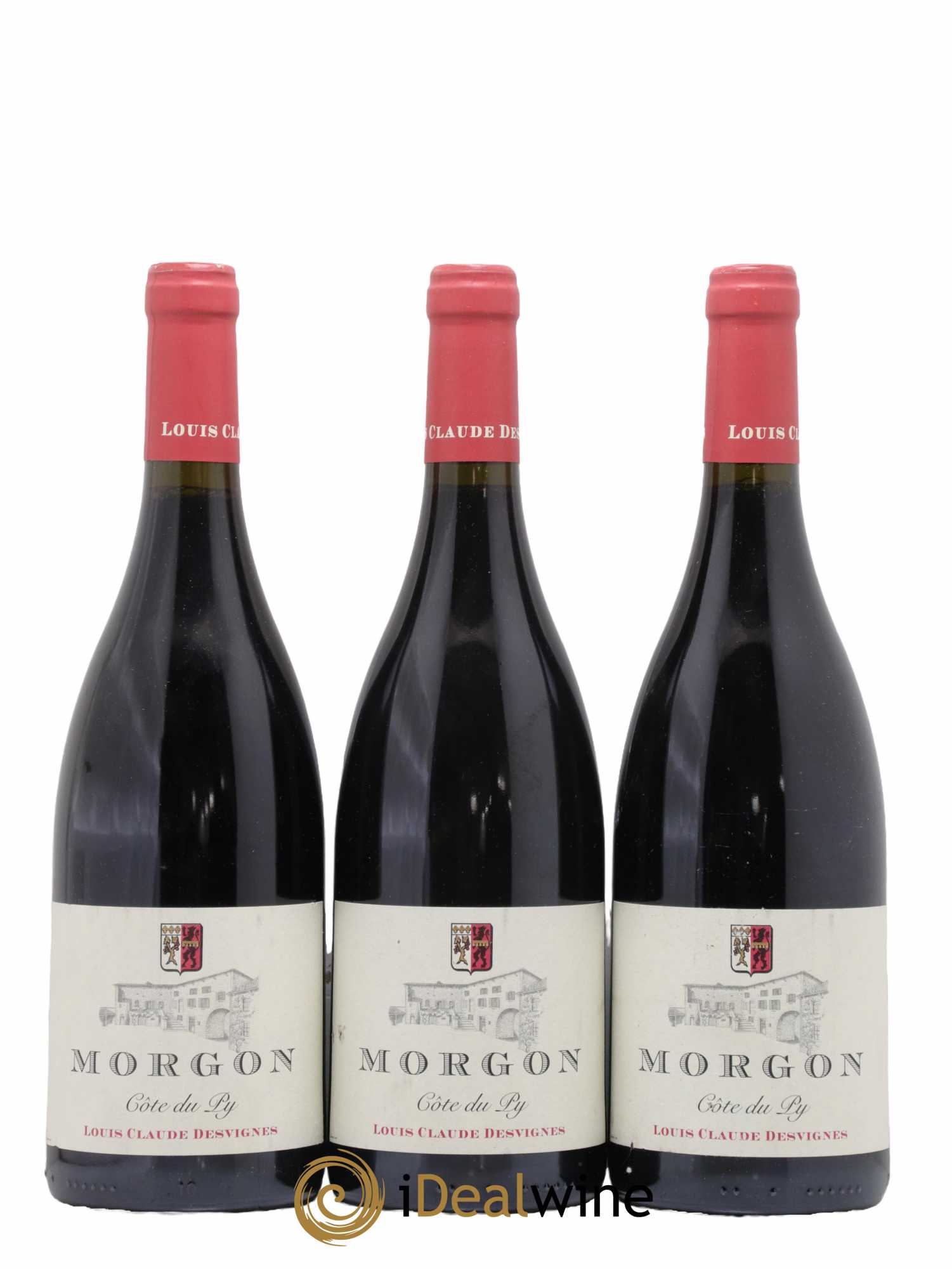 Morgon Côte du Py Louis-Claude Desvignes 2015 - Lot de 3 bouteilles - 0