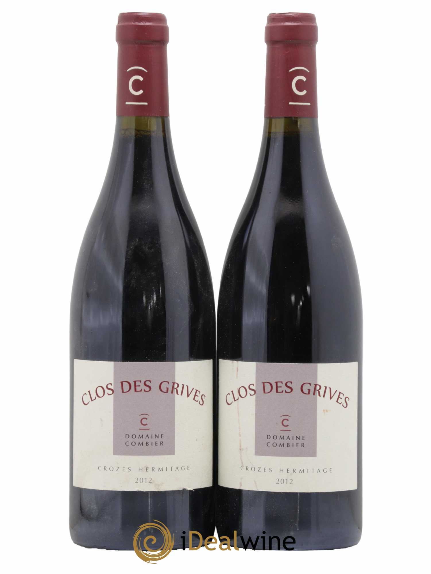 Crozes-Hermitage Clos des Grives Combier 2012 - Lot de 2 bouteilles - 0