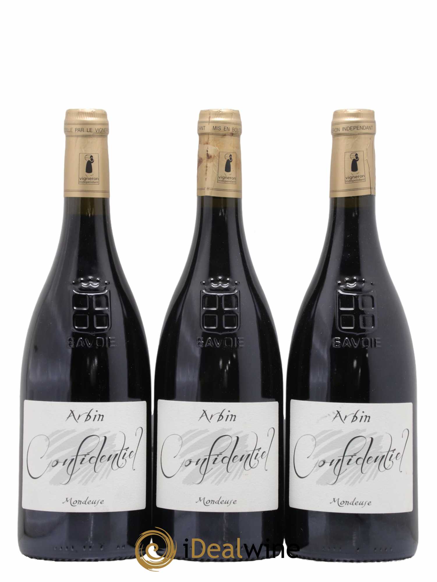Vin de Savoie Arbin Mondeuse Confidentiel Trosset 2020 - Lot de 3 bouteilles - 0