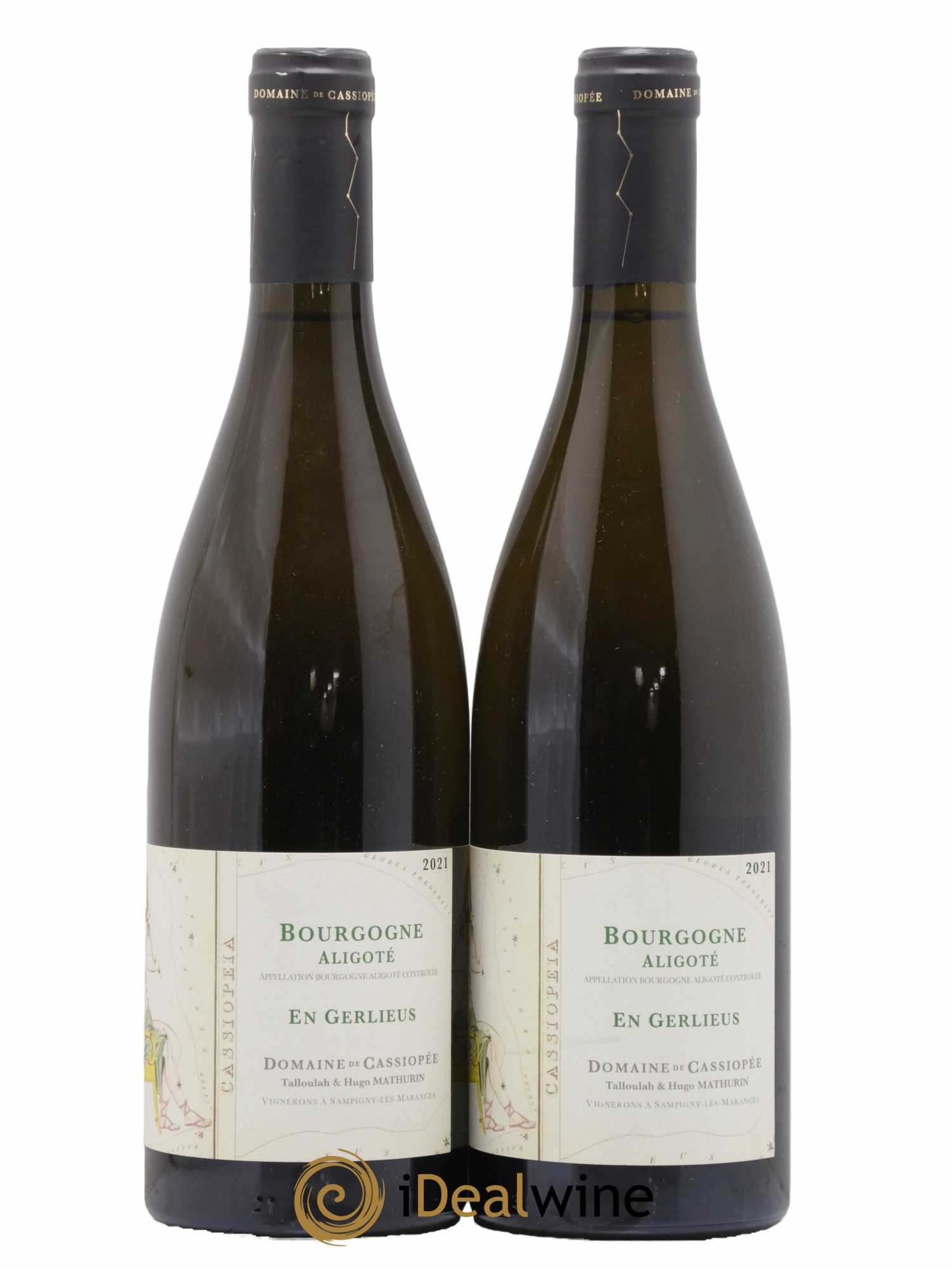 Bourgogne Aligoté En Gerlieus Domaine de Cassiopée 2021 - Lot de 2 bouteilles - 0