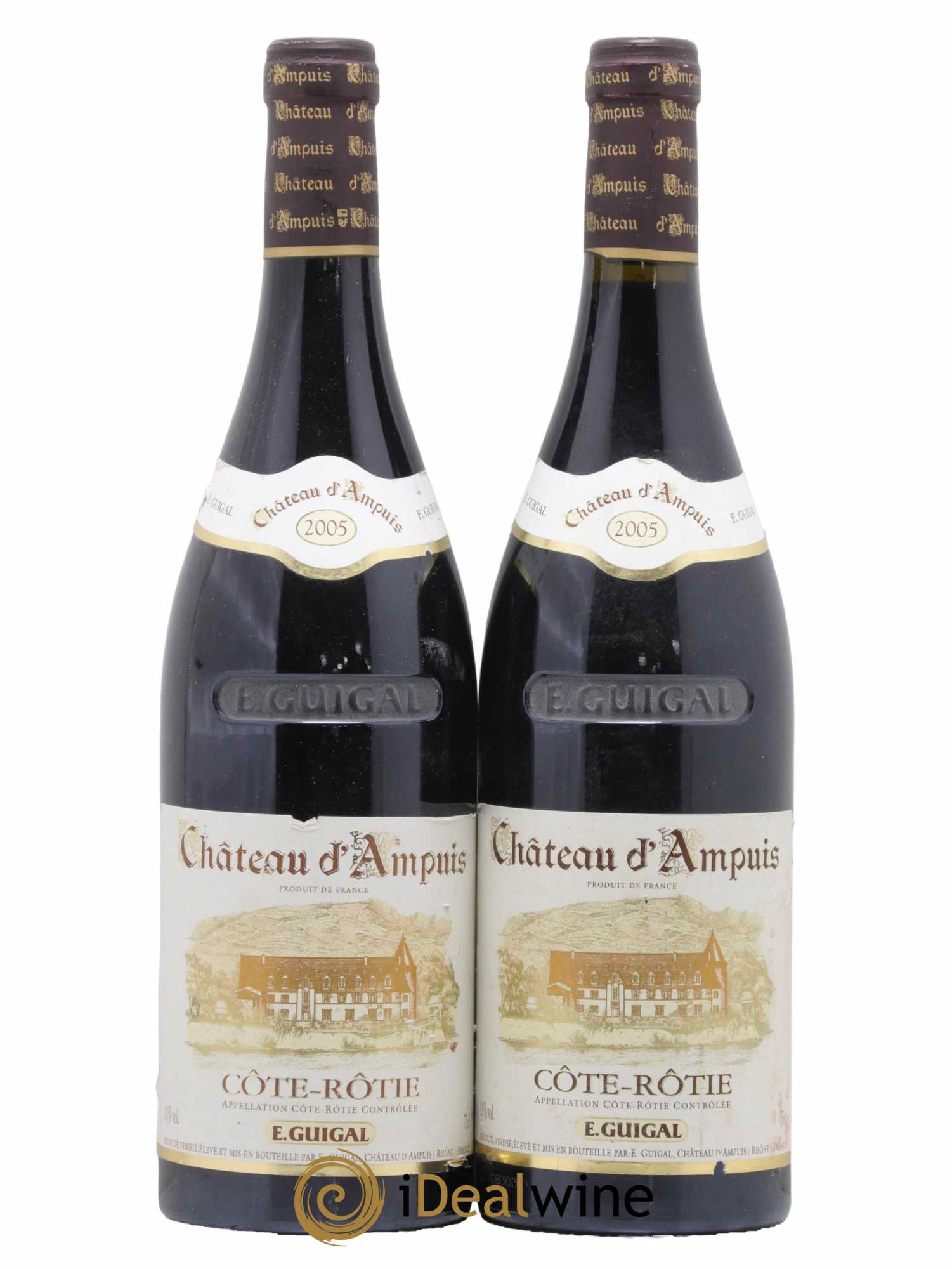 Côte-Rôtie Château d'Ampuis Guigal 2005 - Lot de 2 bouteilles - 0