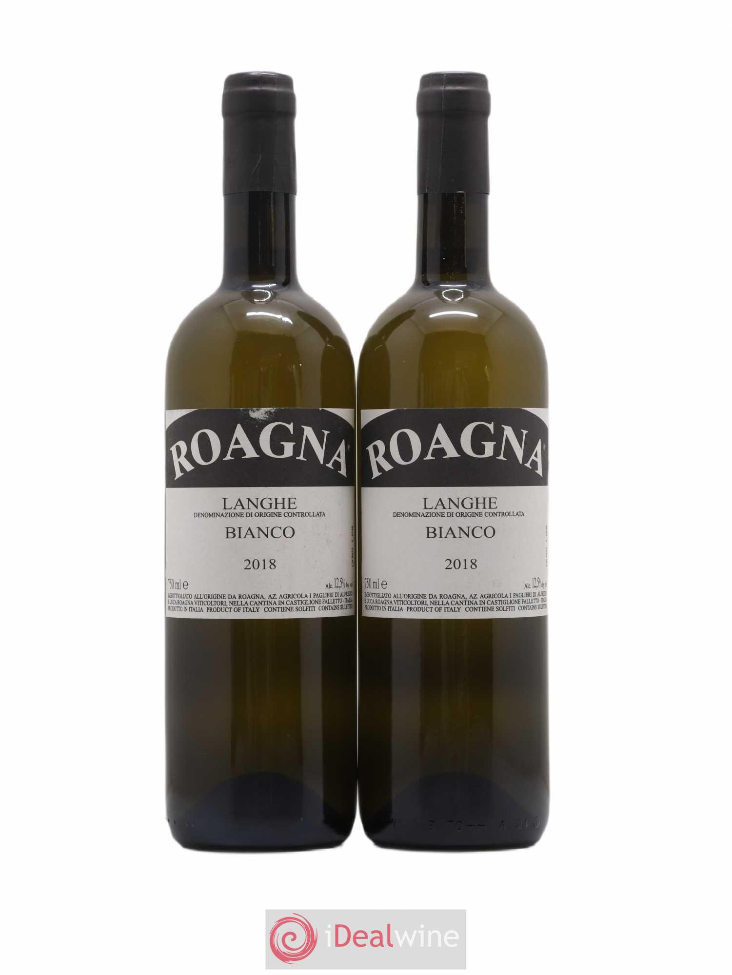 Langhe DOC Bianco Roagna 2018 - Lot de 2 bouteilles - 0