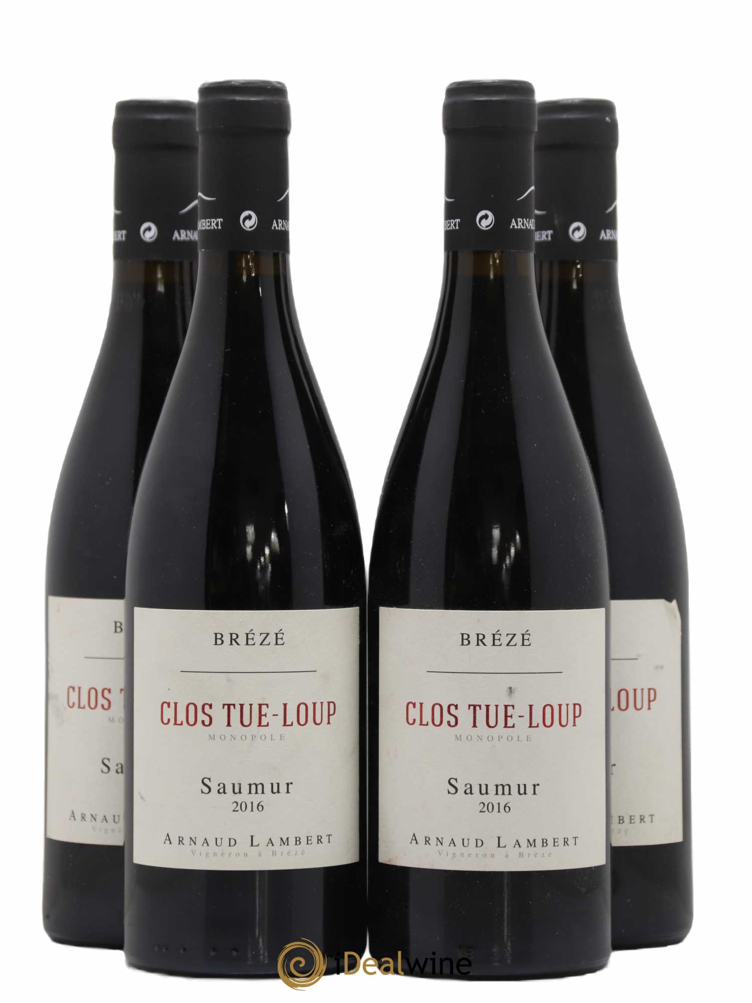 Saumur Clos Tue-Loup Arnaud Lambert 2016 - Lot de 4 bouteilles - 0