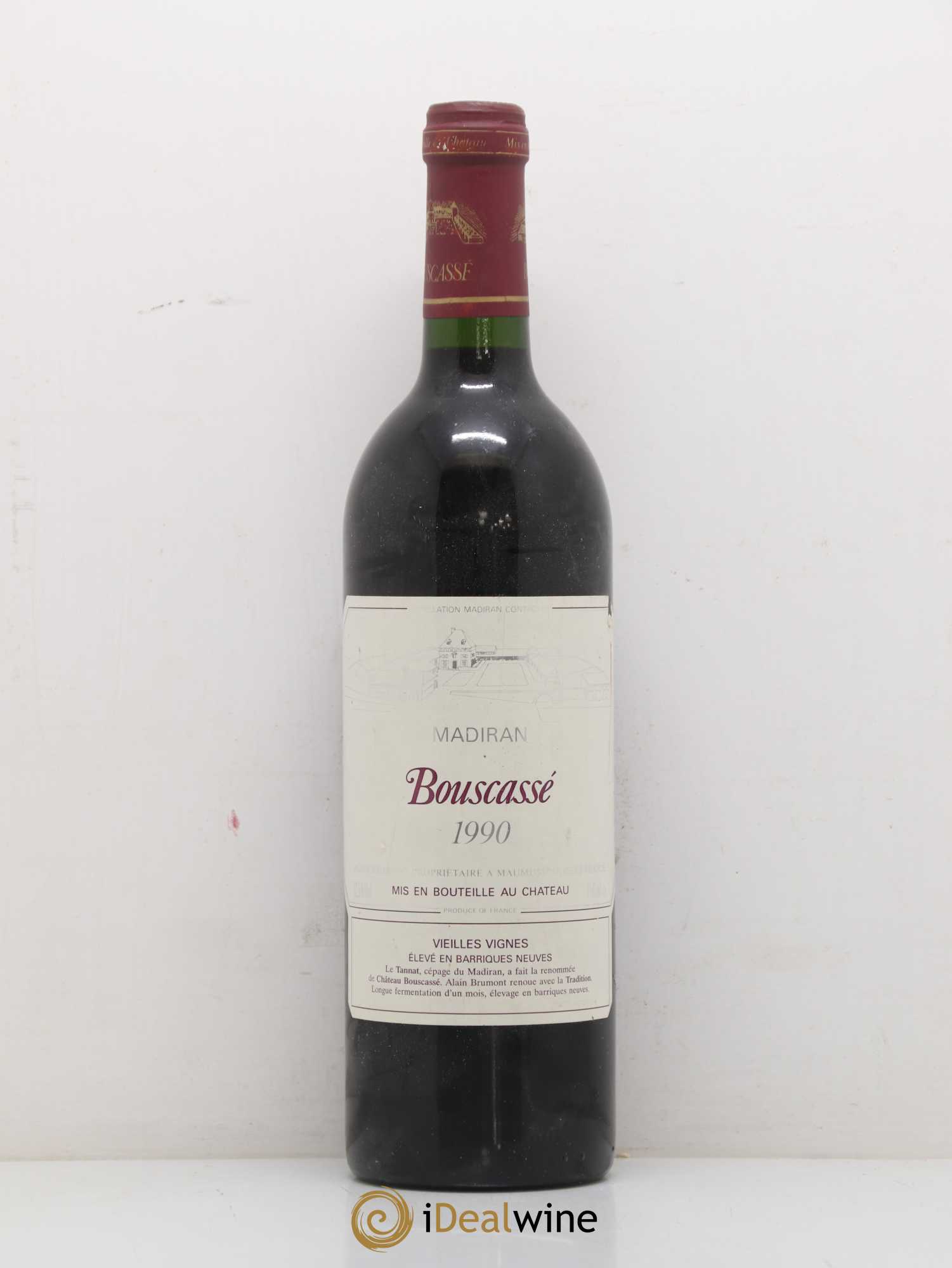 Madiran Vieilles Vignes Bouscasse 1990 - Posten von 1 Flasche - 0