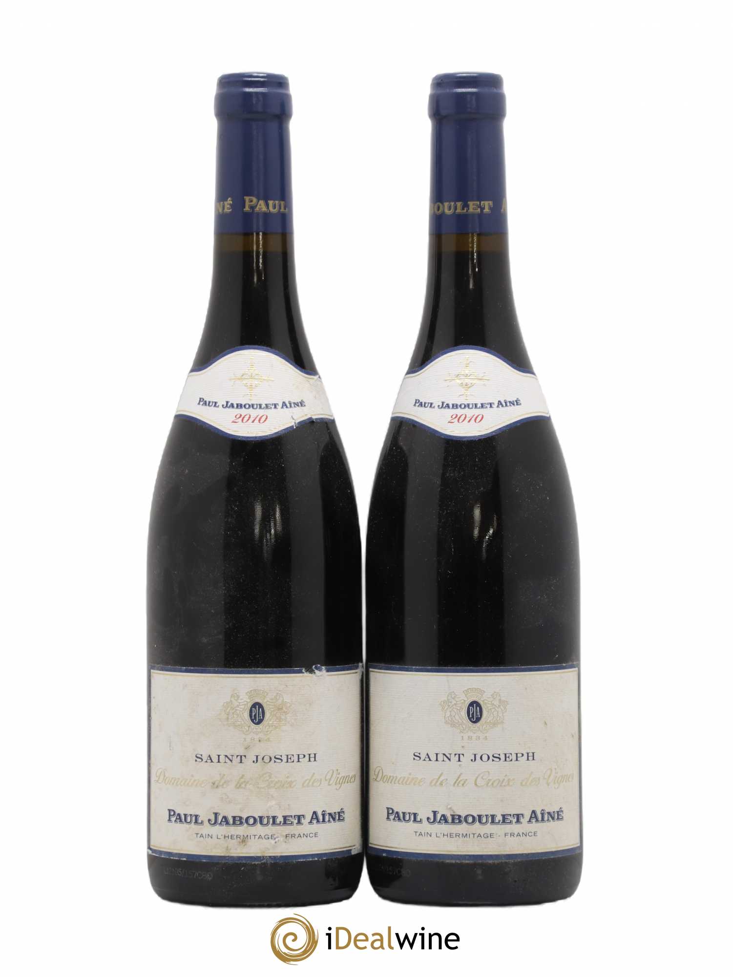 Saint-Joseph La Croix des Vignes Paul Jaboulet Ainé 2010 - Lot de 2 bouteilles - 0