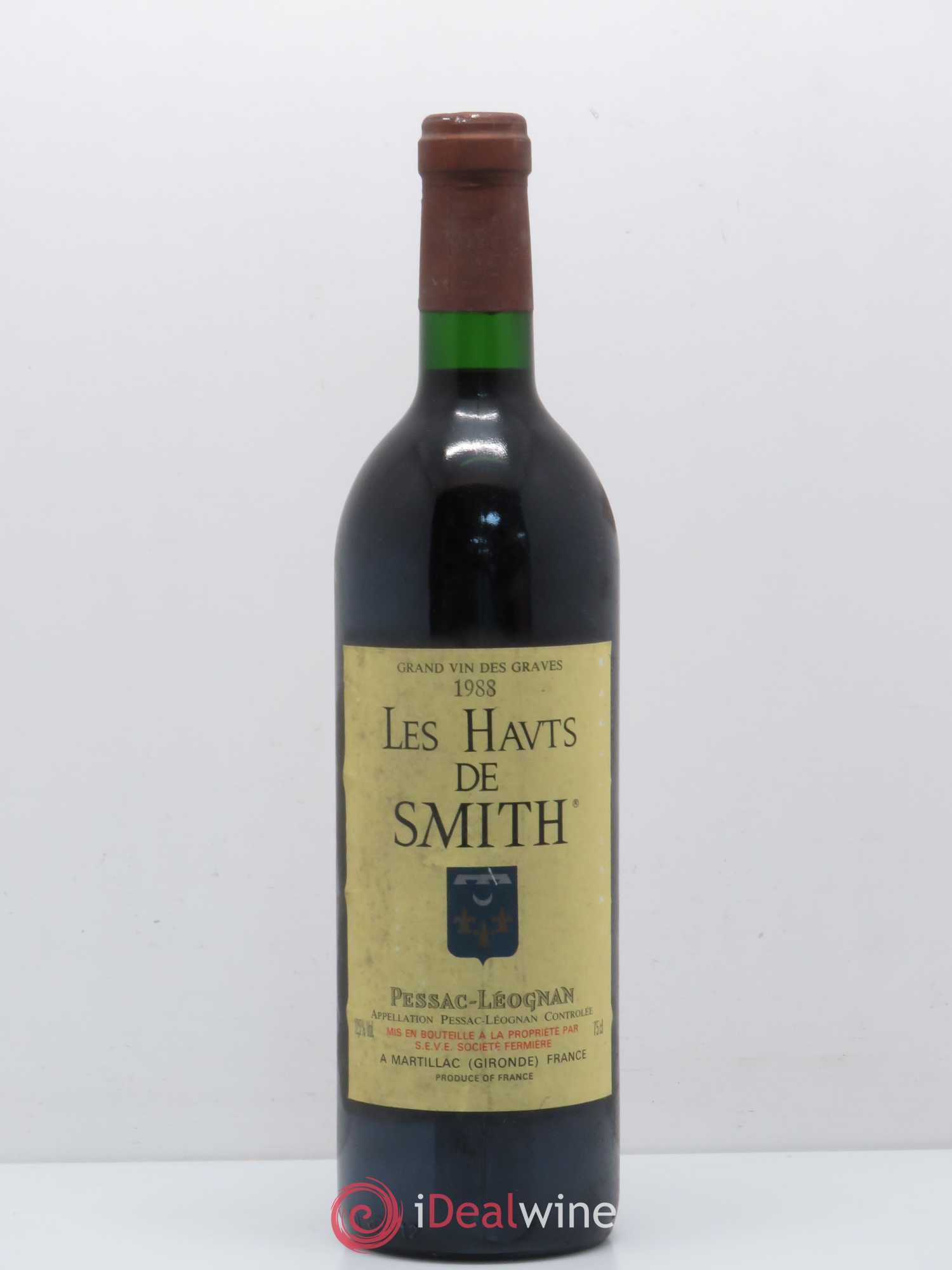 Les Hauts de Smith Second Vin 1988 - Lot de 1 bouteille - 0