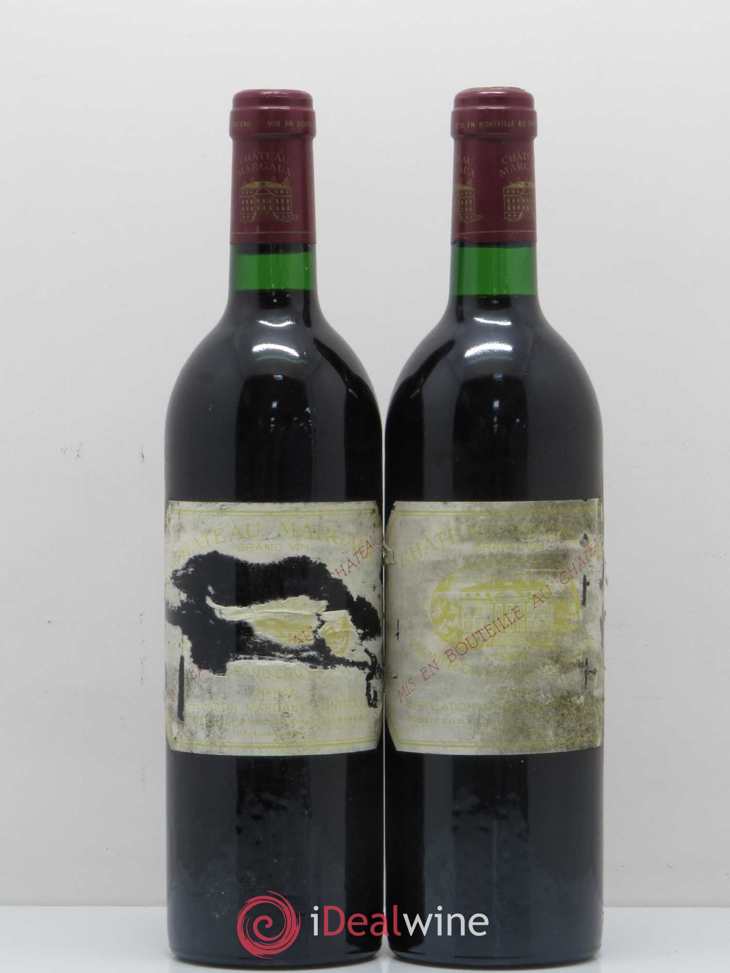 Château Margaux 1er Grand Cru Classé 1981 - Lot de 2 bouteilles - 0