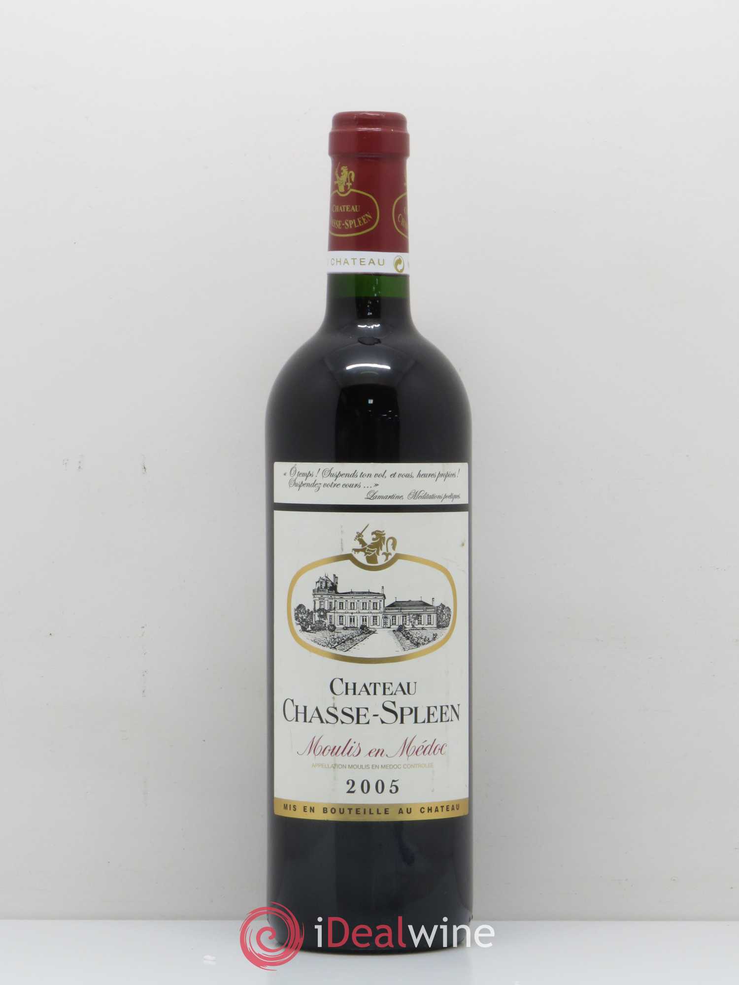 Château Chasse Spleen 2005 - Lot de 1 bouteille - 0
