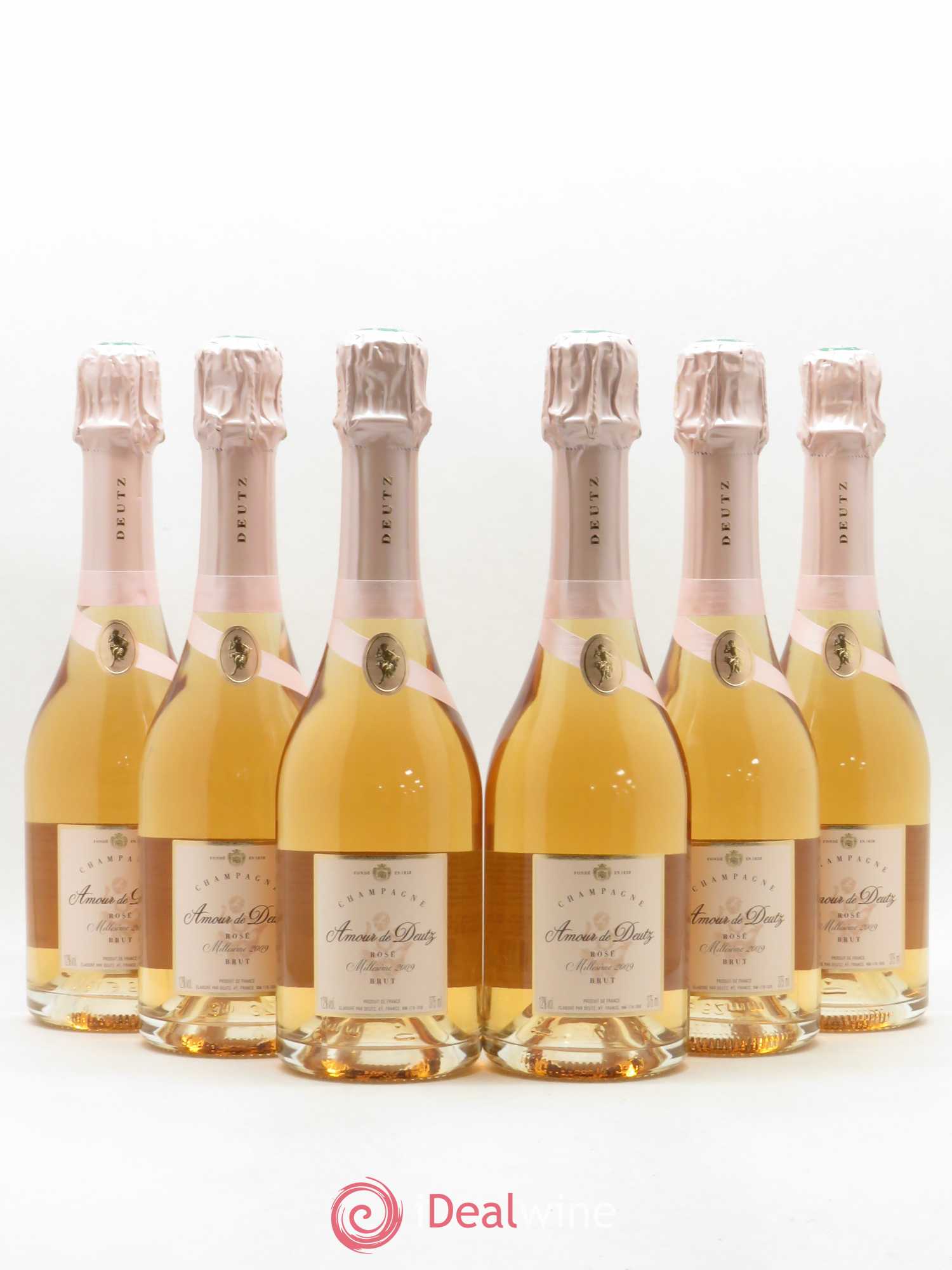 Amour de Deutz Brut Deutz 2009 - Lot de 6 demi bouteilles - 0