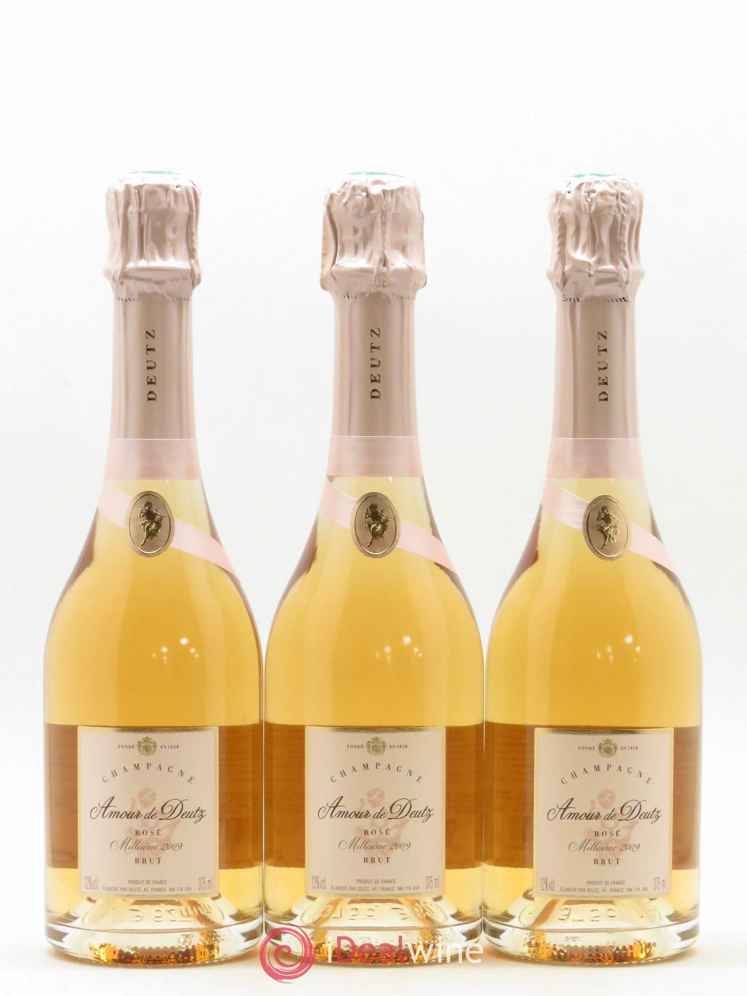Amour de Deutz Brut Deutz 2009 - Lot de 3 demi bouteilles - 0