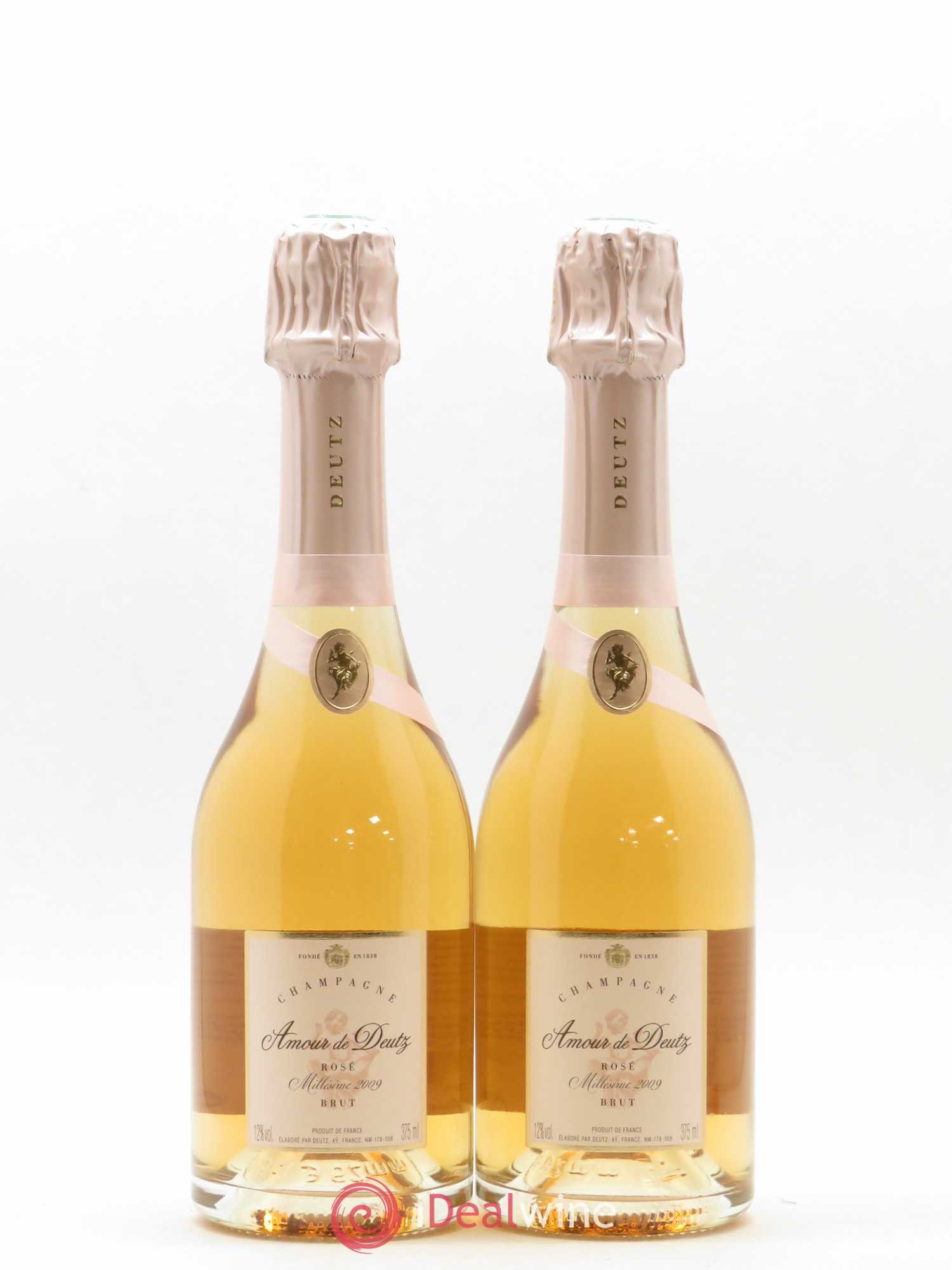 Amour de Deutz Brut Deutz 2009 - Lot de 2 demi bouteilles - 0