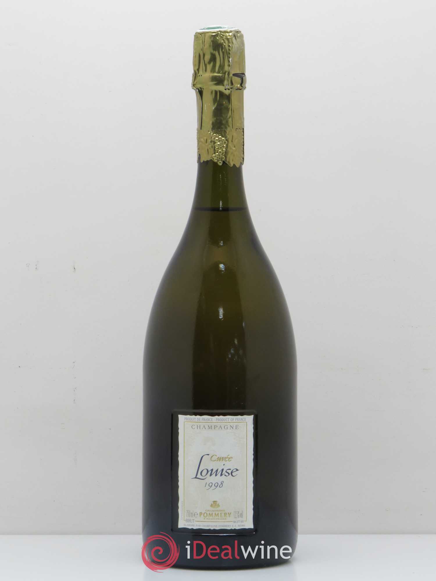 Cuvée Louise Pommery 1998 - Lot de 1 bouteille - 0