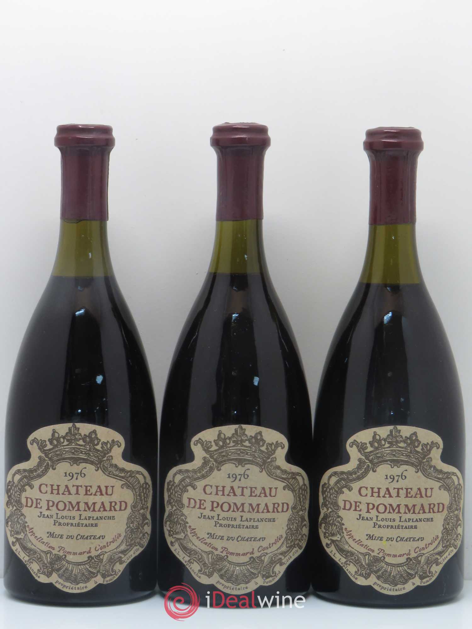 Pommard Château de Pommard 1976 - Lot de 6 bouteilles - 2