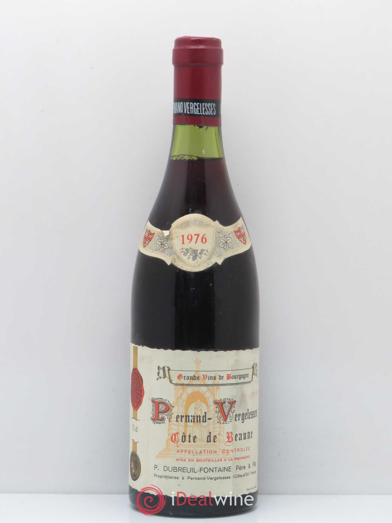 Pernand-Vergelesses Domaine Dubreuil-Fontaine 1976 - Lot de 1 bouteille - 0