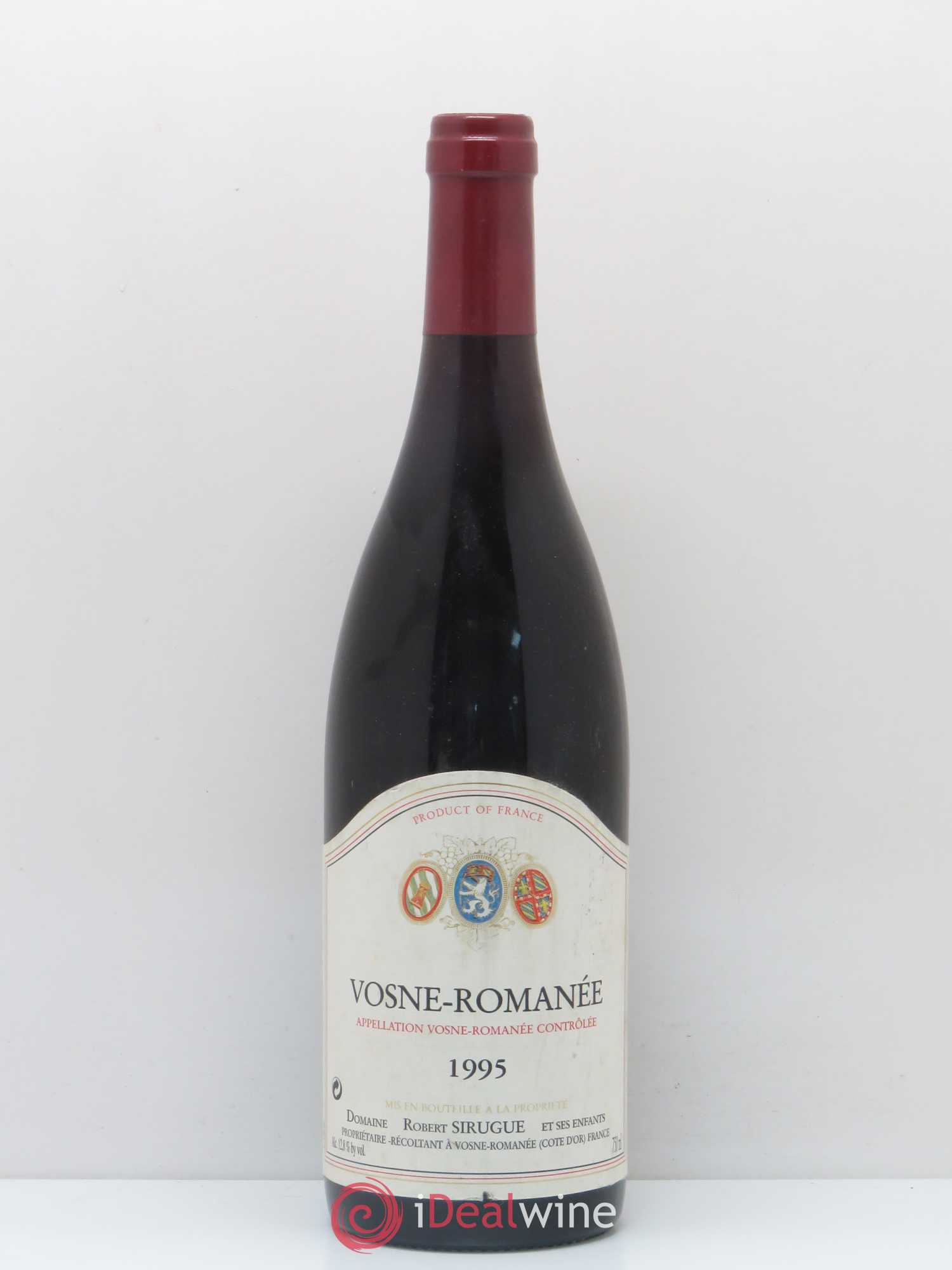 Vosne-Romanée Domaine Sirugue 1995 - Posten von 1 Flasche - 0