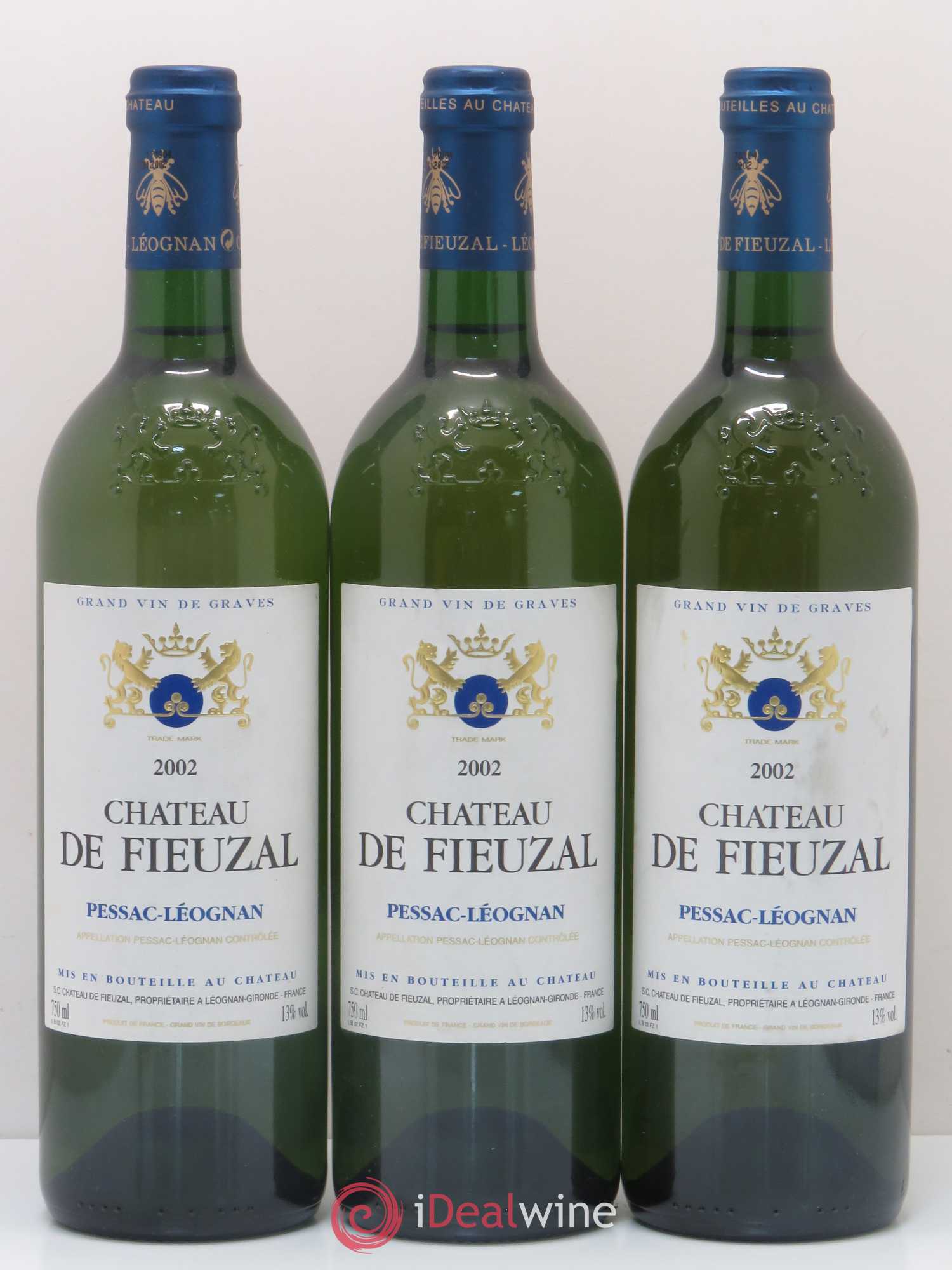 Château de Fieuzal 2002 - Lot de 6 bouteilles - 2