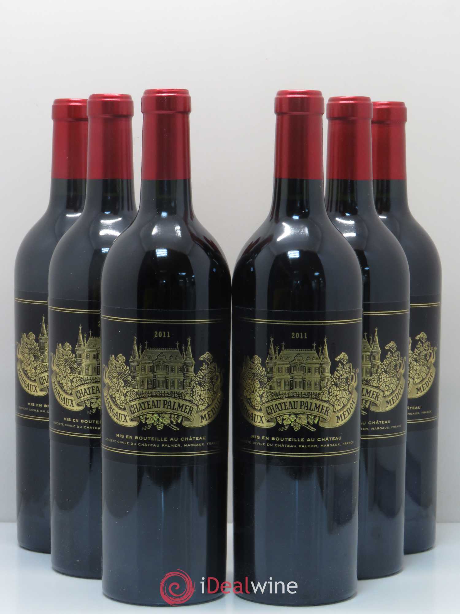 Château Palmer 3ème Grand Cru Classé 2011 - Lot de 6 bouteilles - 0