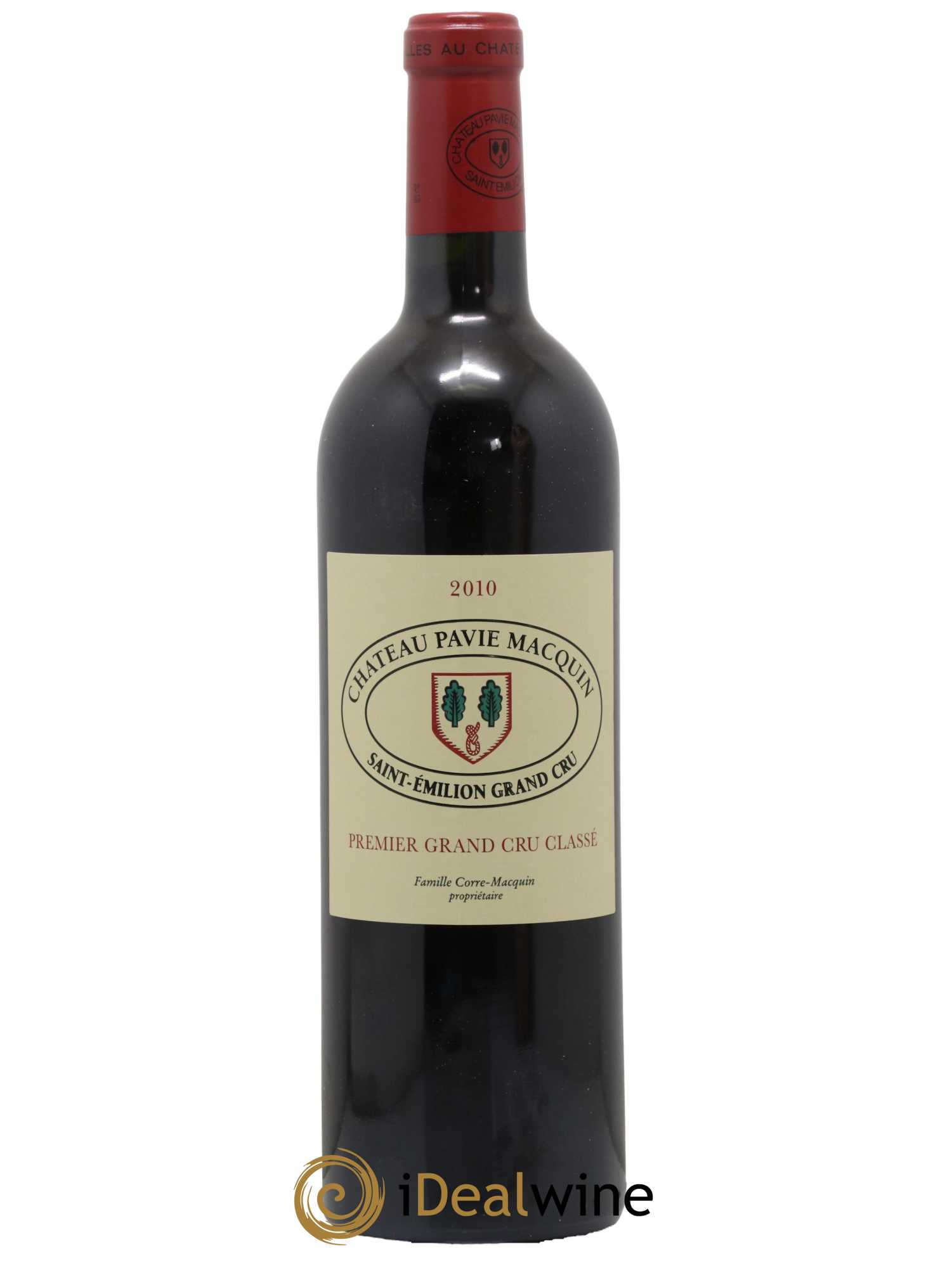 Château Pavie Macquin 1er Grand Cru Classé B 2010 - Lot de 1 bouteille - 0