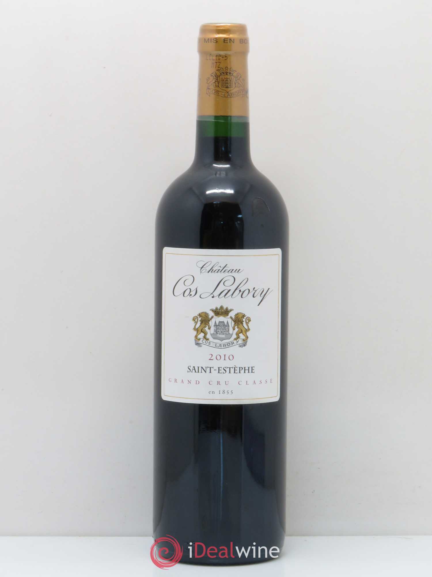 Château Cos Labory 5ème Grand Cru Classé (sans prix de réserve) 2010 - Lot de 1 bouteille - 0