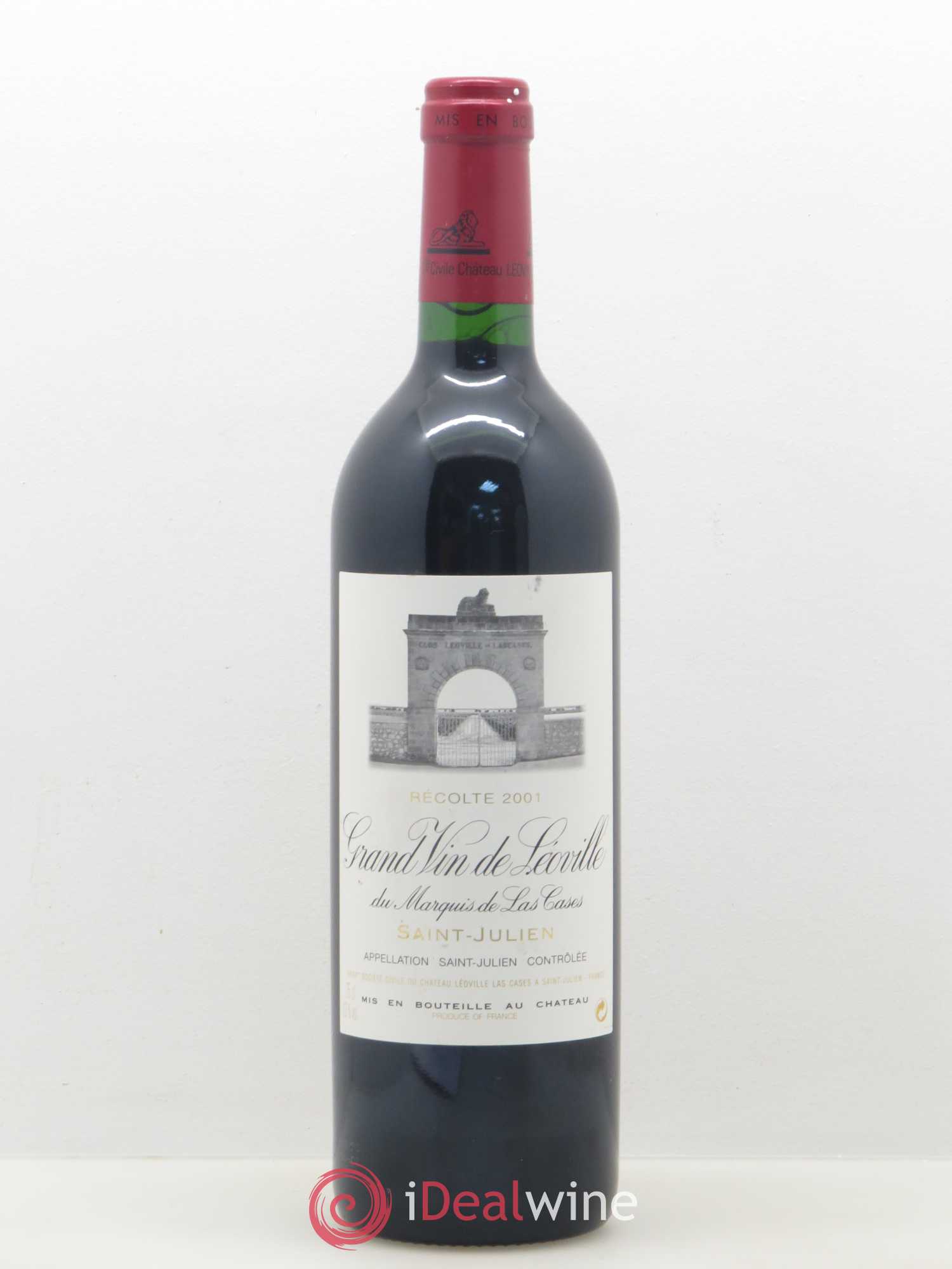 Château Léoville Las Cases 2ème Grand Cru Classé 2001 - Lot de 1 bouteille - 0