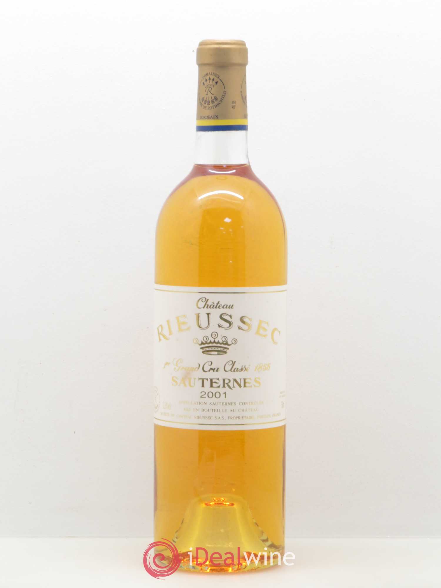 Château Rieussec 1er Grand Cru Classé 2001 - Posten von 1 Flasche - 0