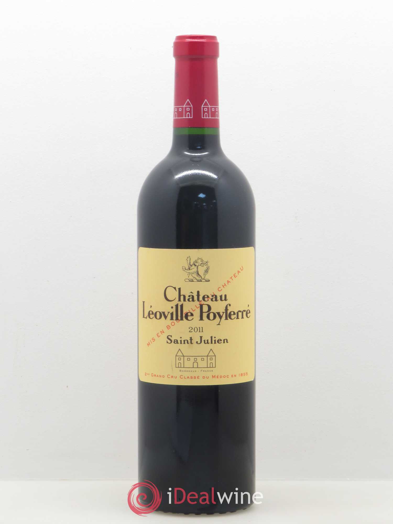 Château Léoville Poyferré 2ème Grand Cru Classé 2011 - Lot de 1 bouteille - 0