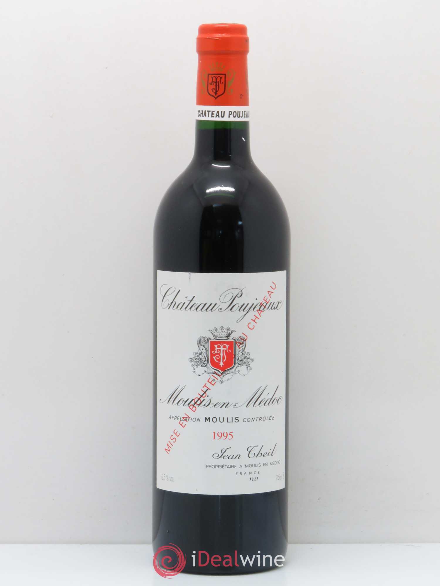 Château Poujeaux 1995 - Lot de 1 bouteille - 0