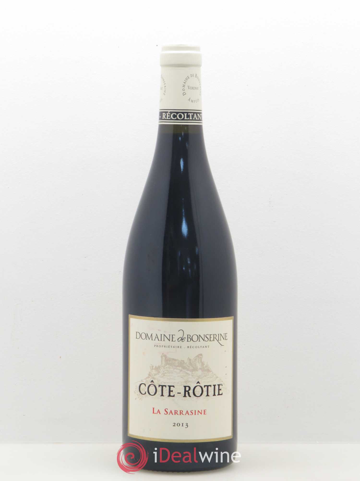 Côte-Rôtie La Sarrasine Bonserine (Domaine de) 2013 - Lot de 1 bouteille - 0