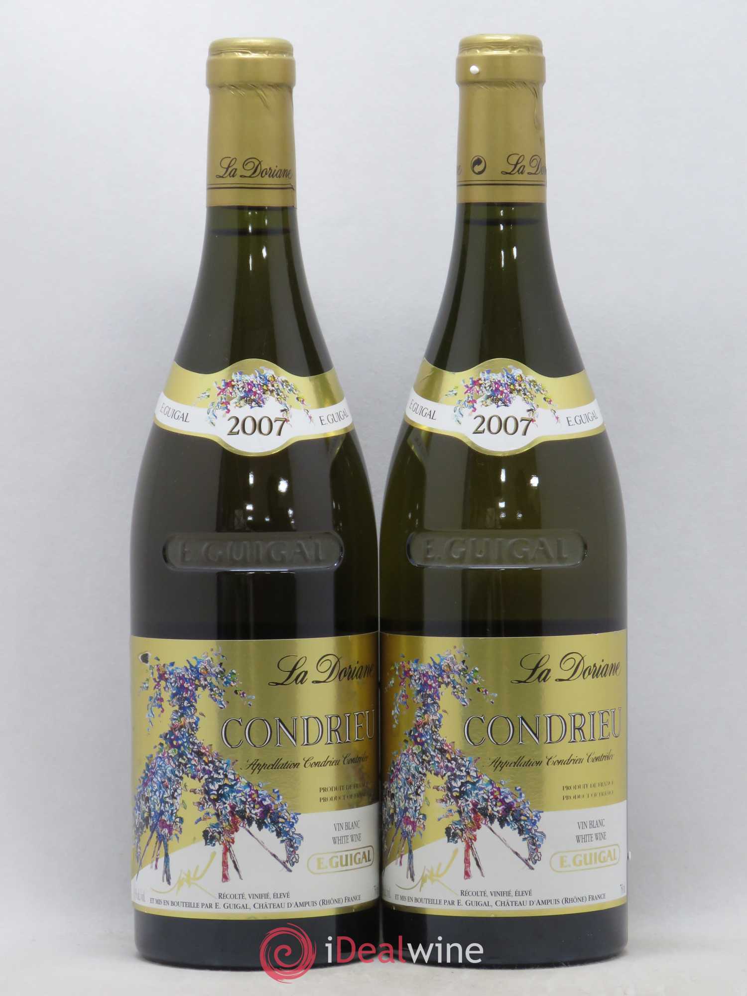 Condrieu La Doriane Guigal 2007 - Lot de 2 bouteilles - 0